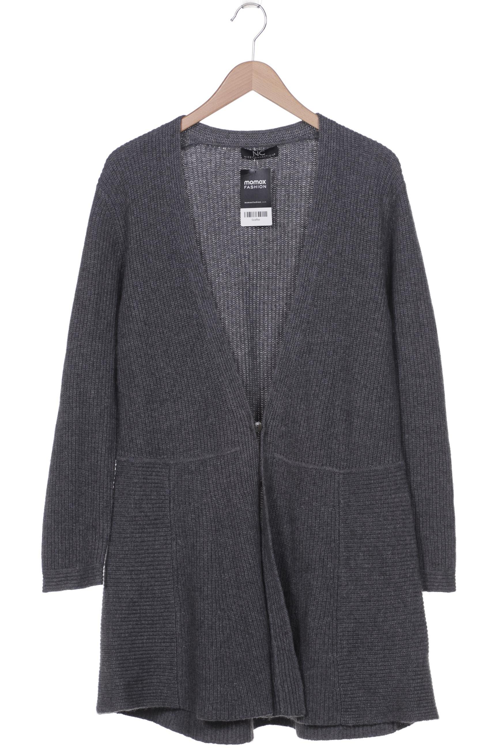 

NICE CONNECTION Damen Strickjacke, grau