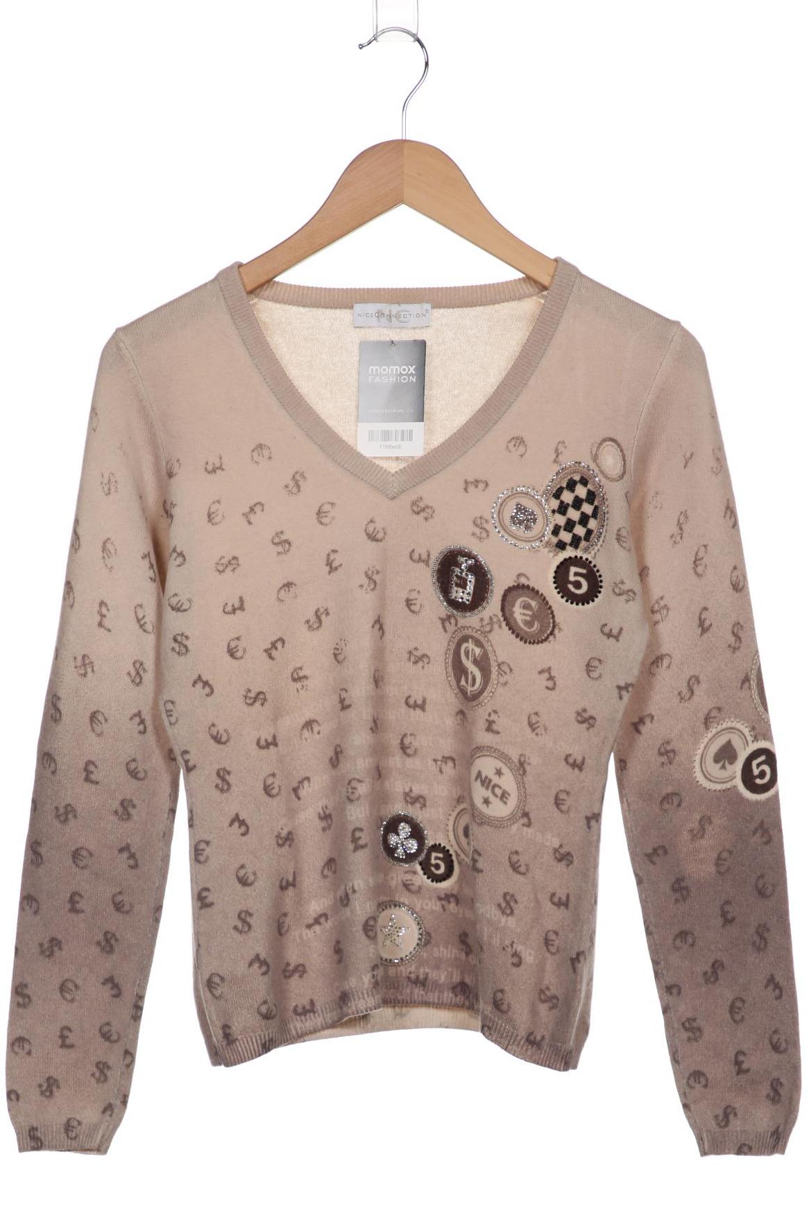 

NICE CONNECTION Damen Pullover, beige
