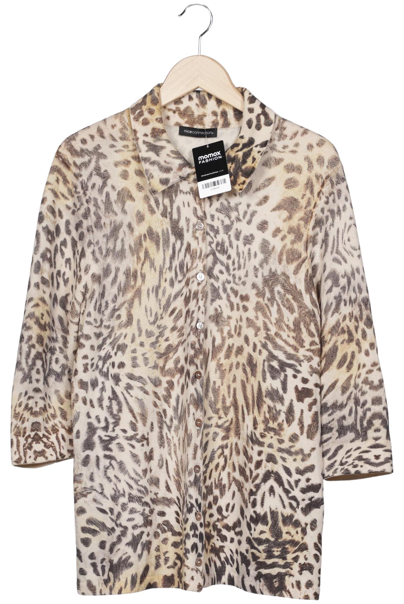 

Nice Connection Damen Strickjacke, beige, Gr. 46