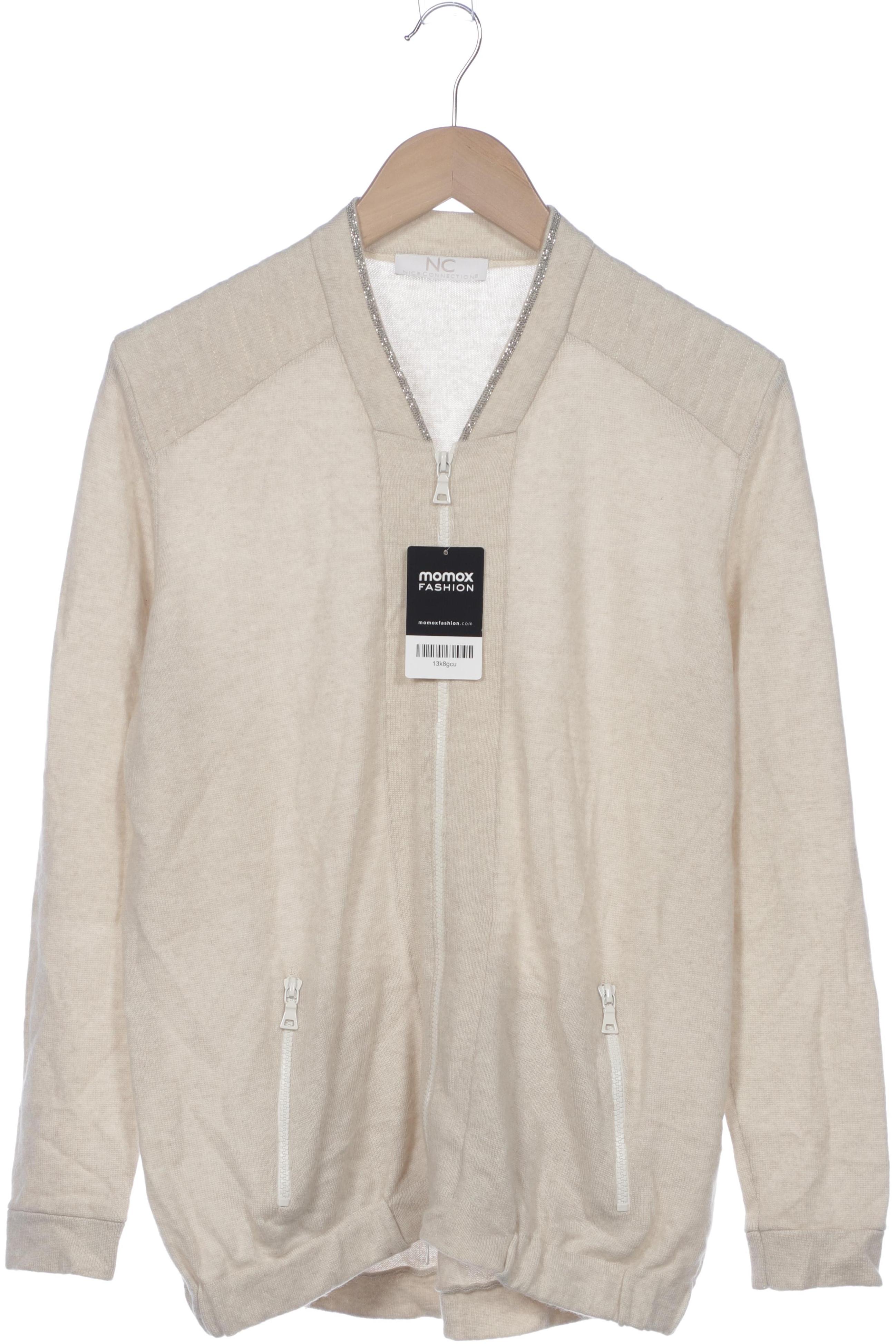 

Nice Connection Damen Strickjacke, beige, Gr. 40