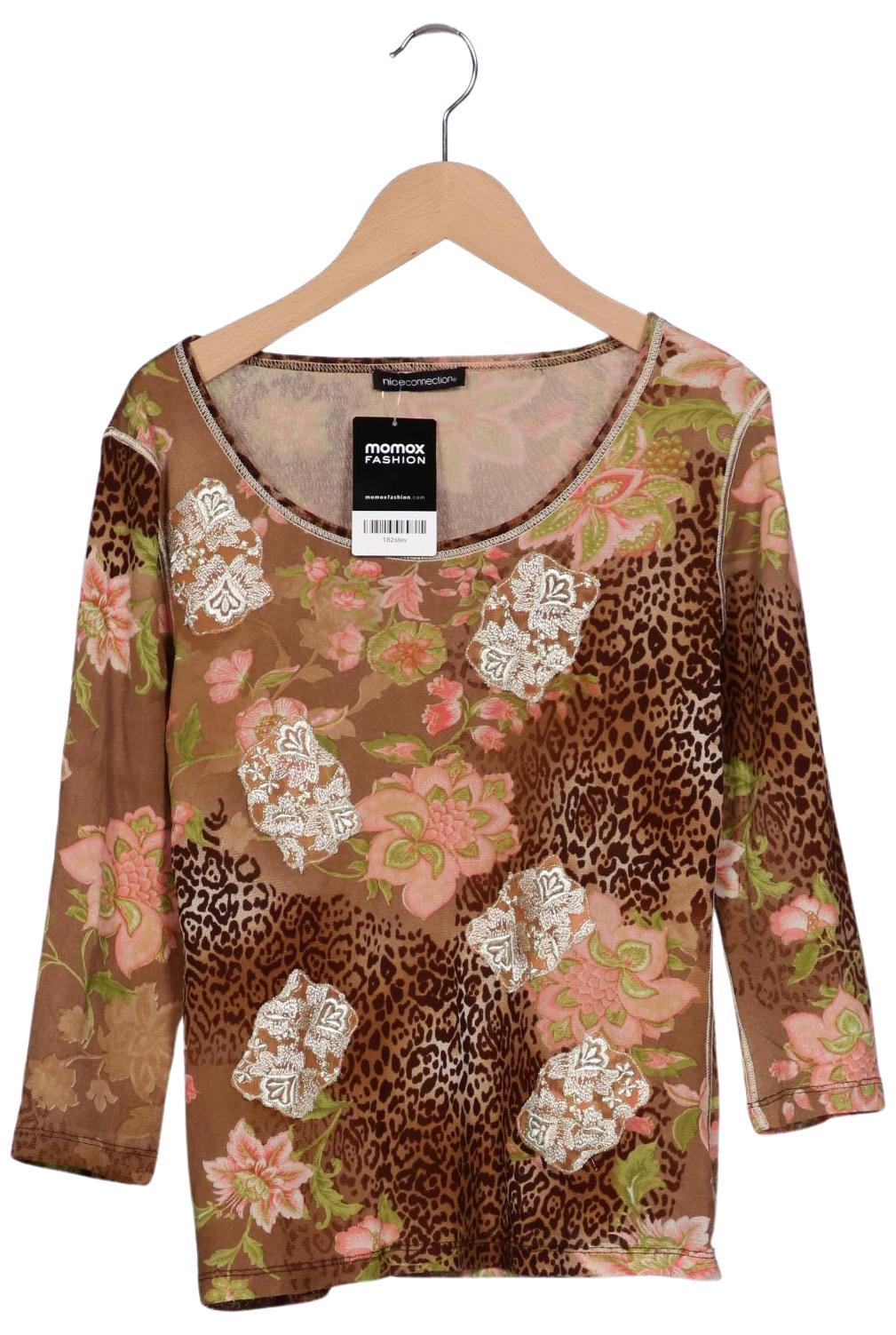 

Nice Connection Damen Langarmshirt, beige, Gr. 32