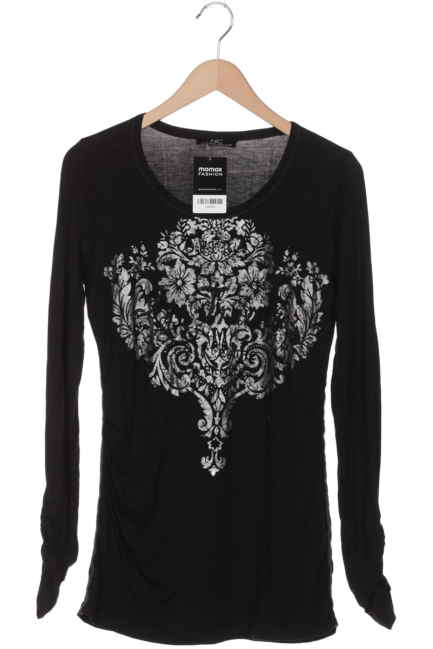 

Nice Connection Damen Langarmshirt, schwarz, Gr. 40
