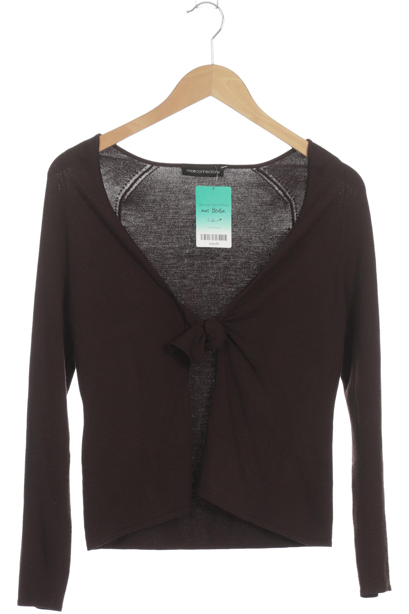 

Nice Connection Damen Strickjacke, braun, Gr. 36