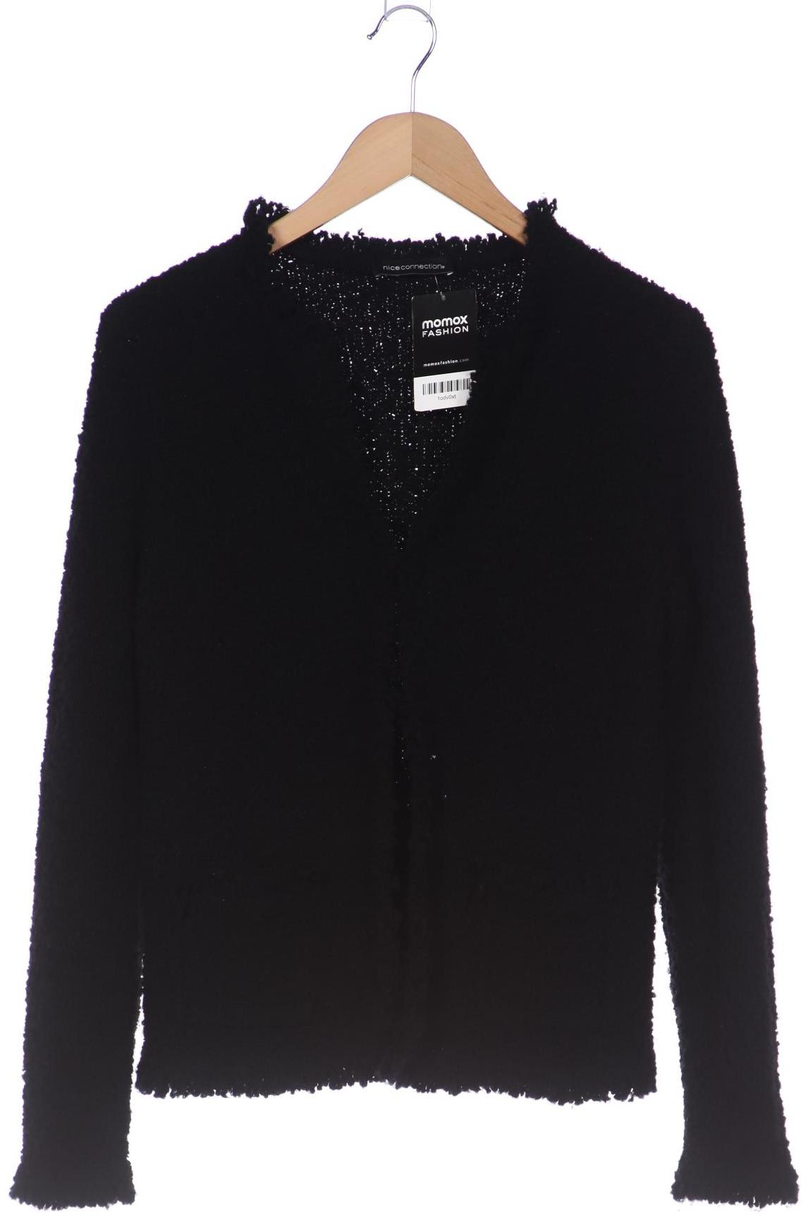 

Nice Connection Damen Strickjacke, schwarz, Gr. 38