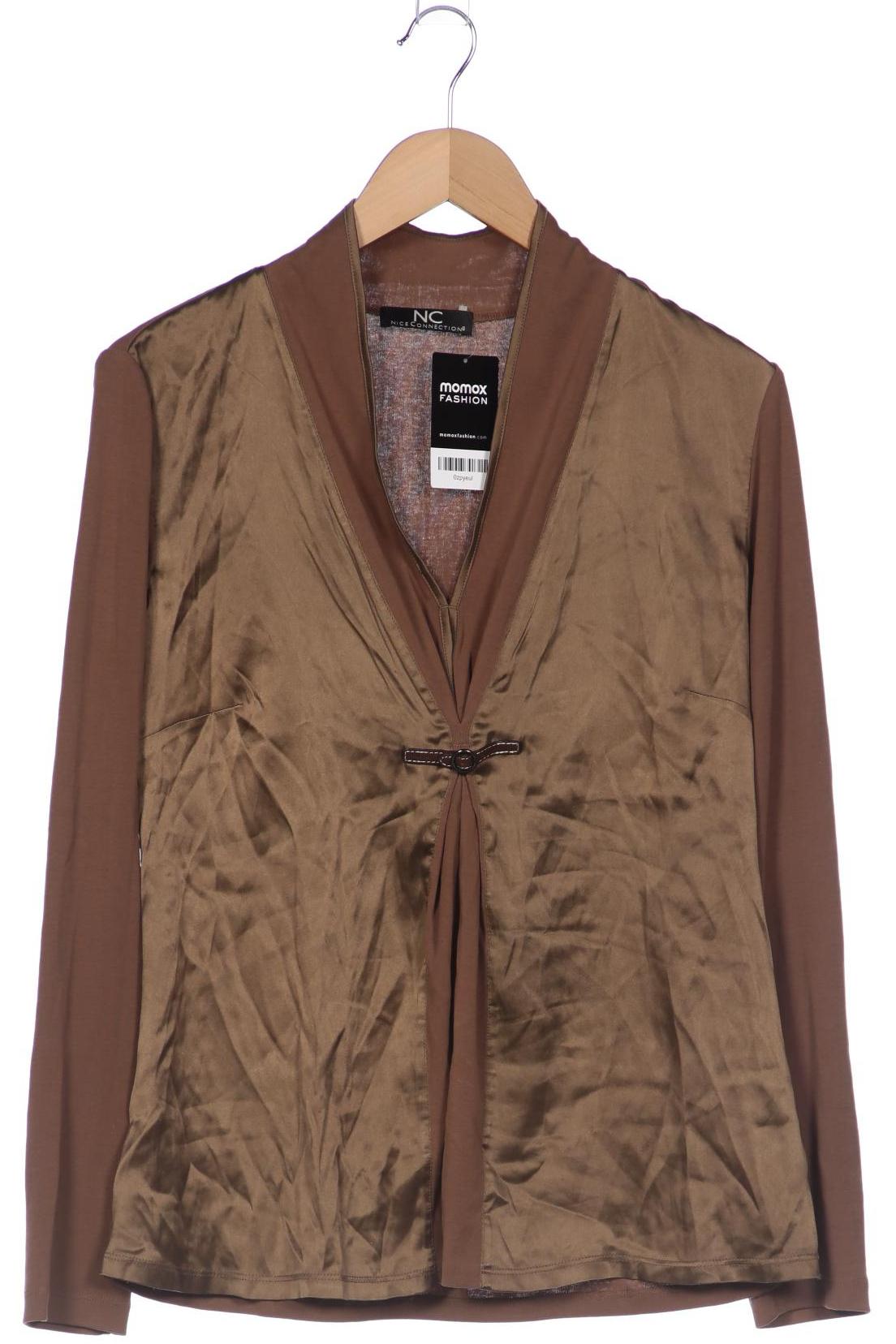 

Nice Connection Damen Langarmshirt, braun, Gr. 40
