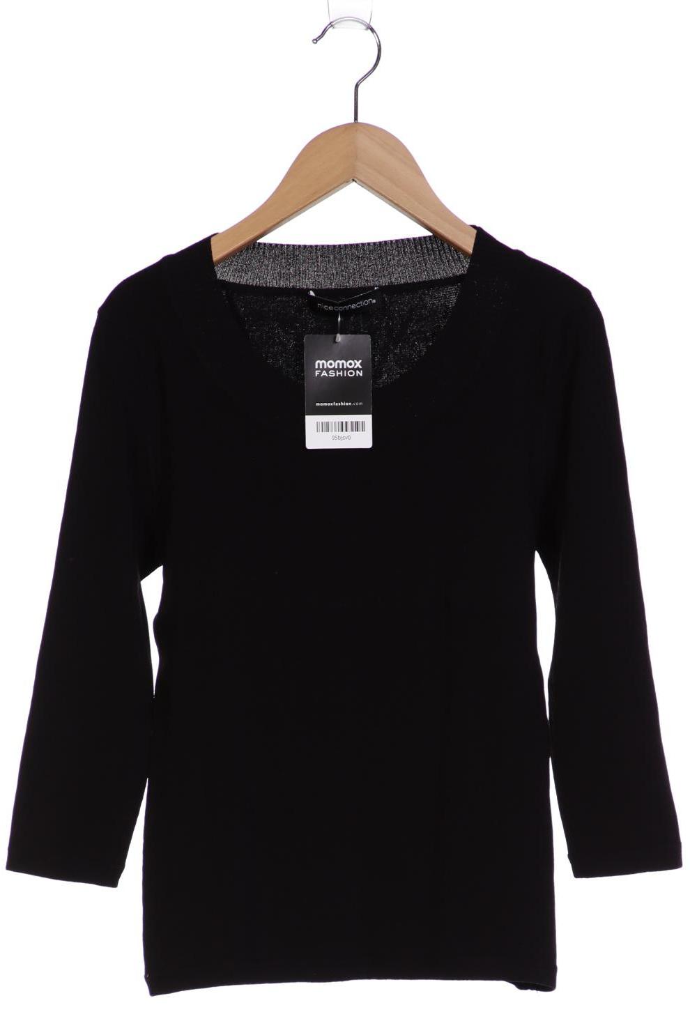 

NICE CONNECTION Damen Pullover, schwarz