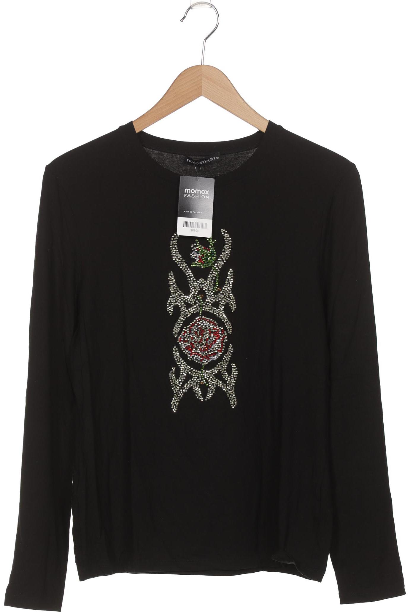 

Nice Connection Damen Langarmshirt, schwarz, Gr. 44