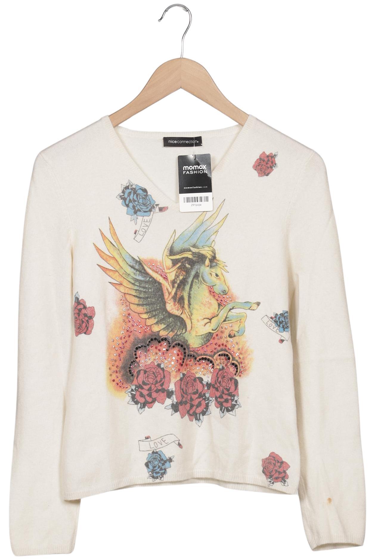 

Nice Connection Damen Pullover, cremeweiß, Gr. 38