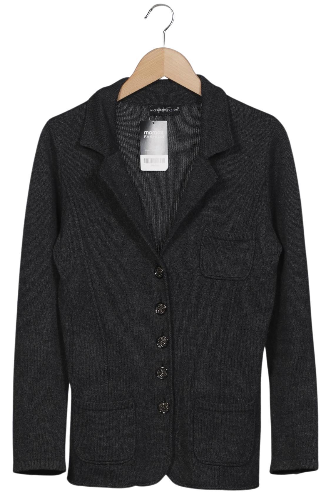 

Nice Connection Damen Strickjacke, grau, Gr. 38