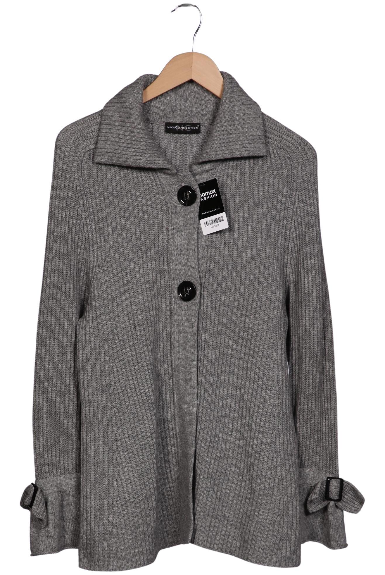 

Nice Connection Damen Strickjacke, grau, Gr. 40