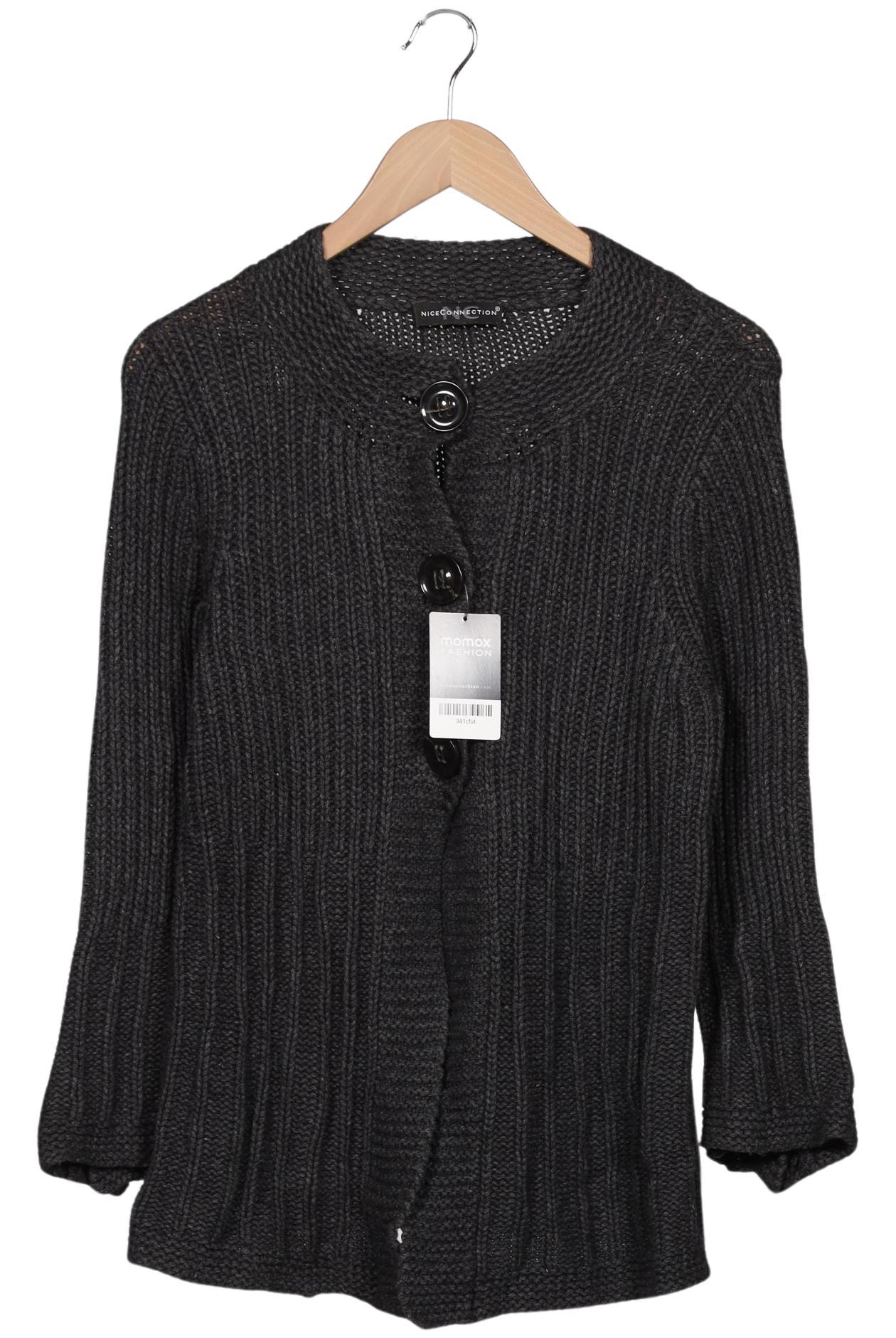 

Nice Connection Damen Strickjacke, grau, Gr. 38