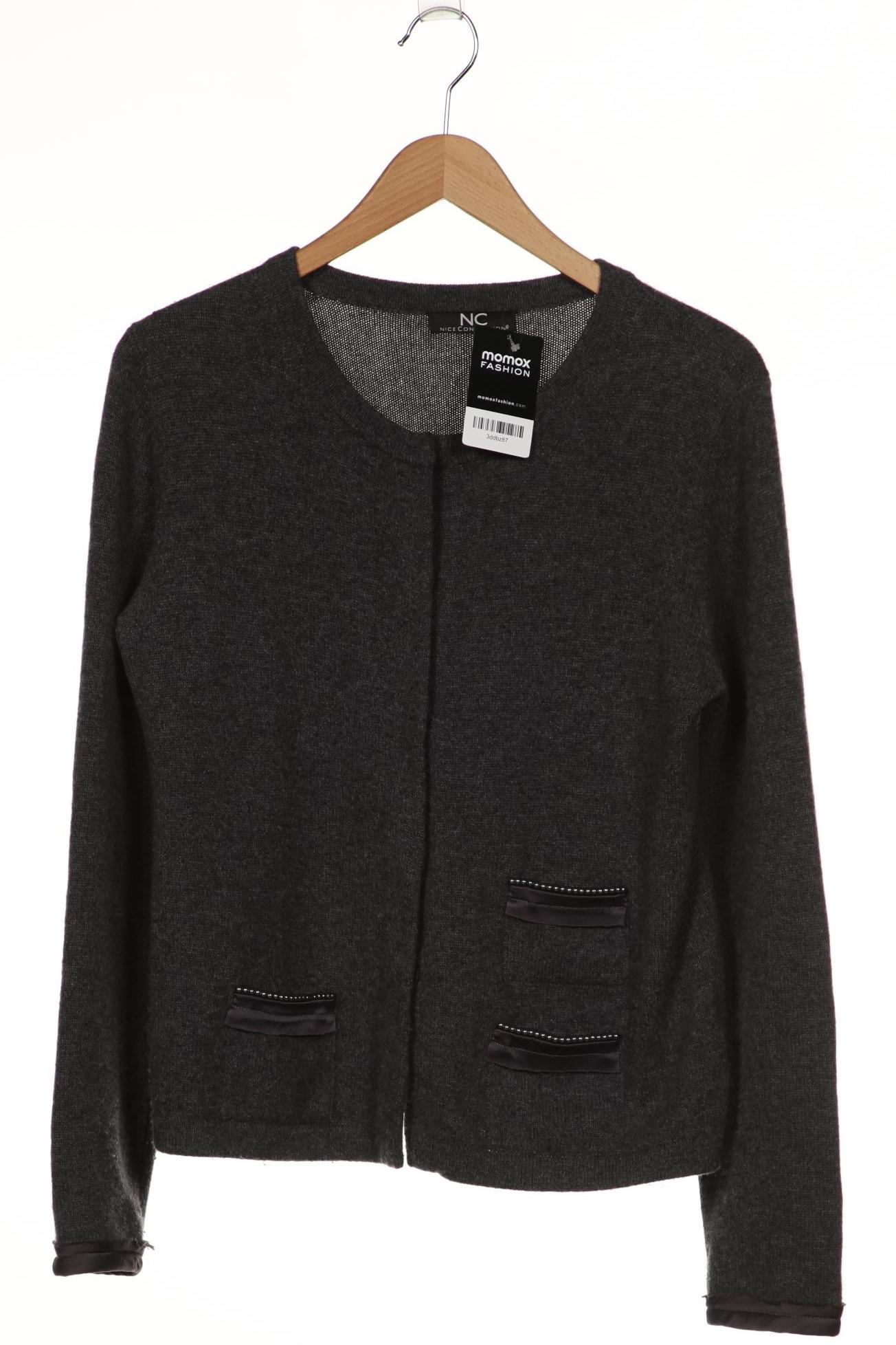 

NICE CONNECTION Damen Strickjacke, grau