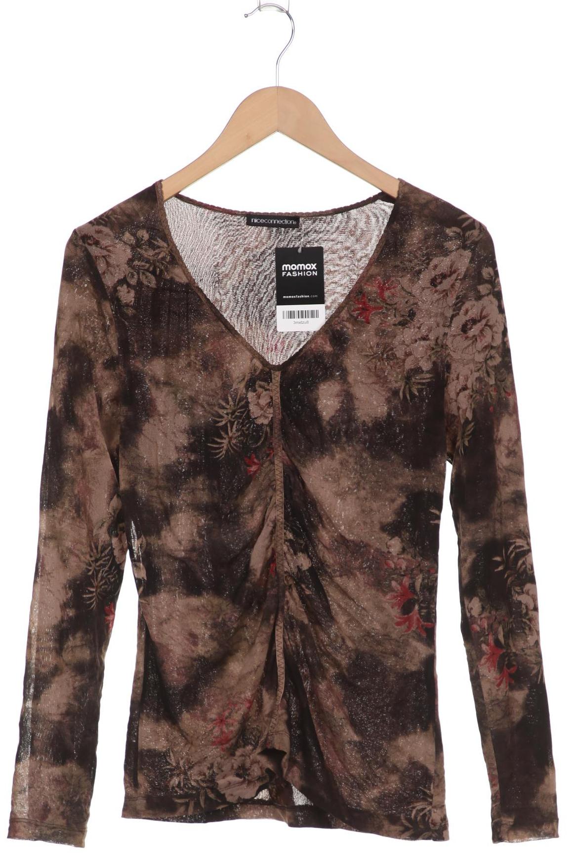 

Nice Connection Damen Langarmshirt, braun, Gr. 44