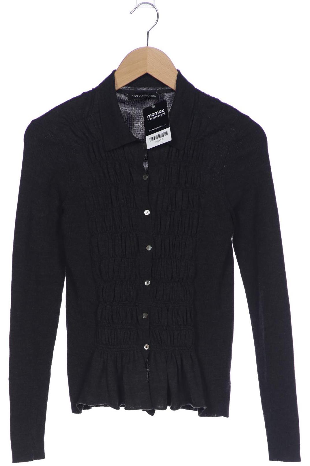 

Nice Connection Damen Strickjacke, grau, Gr. 40
