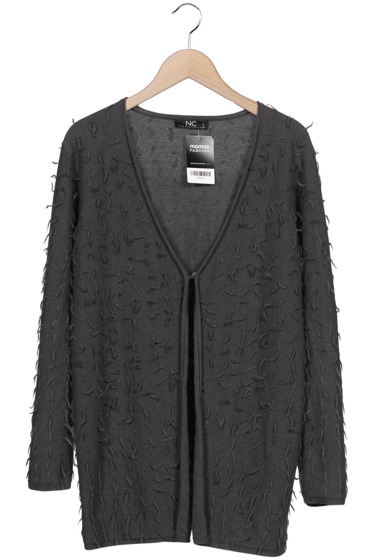 

Nice Connection Damen Strickjacke, grau, Gr. 40