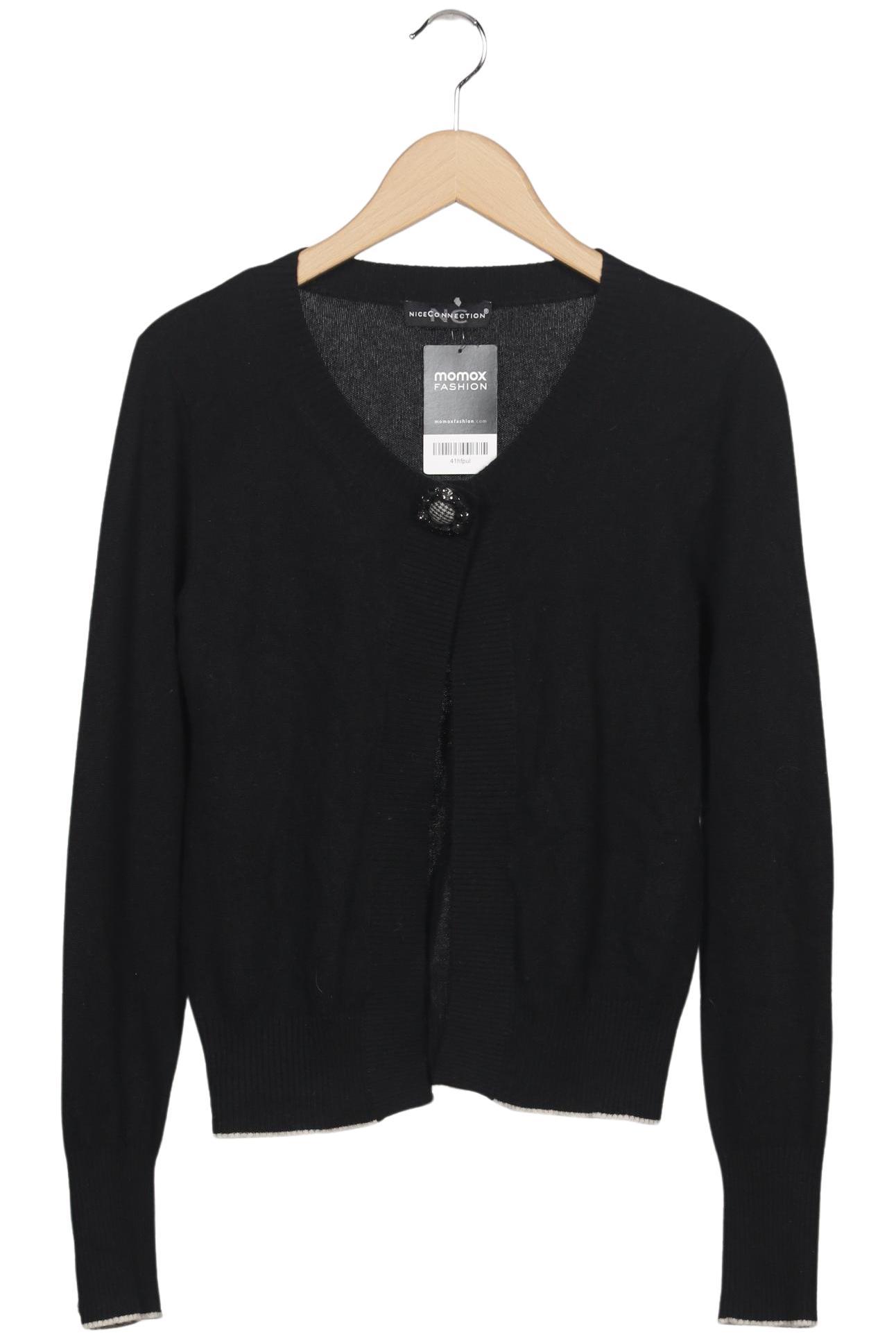 

Nice Connection Damen Strickjacke, schwarz, Gr. 36