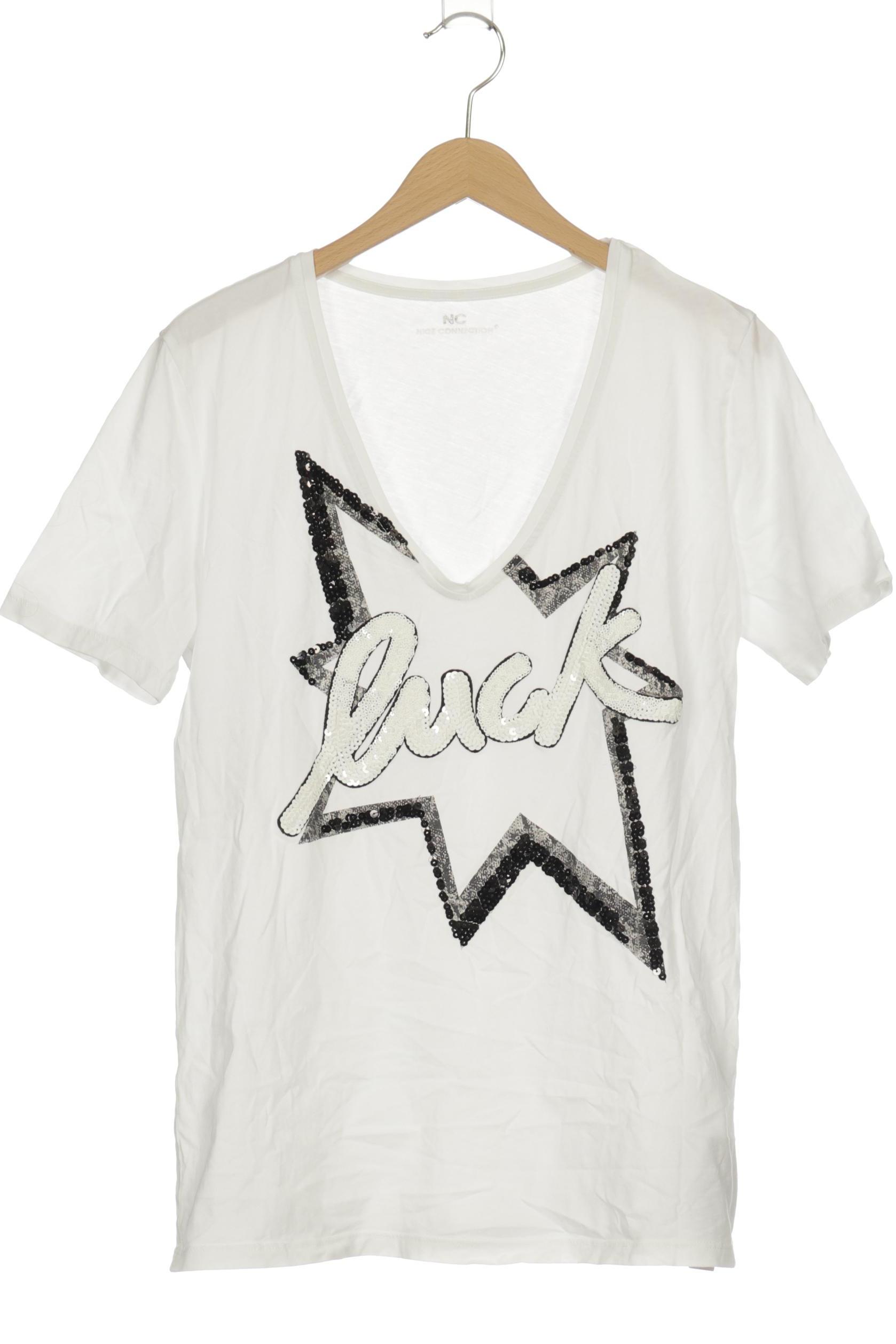

Nice Connection Damen T-Shirt, weiß, Gr. 34