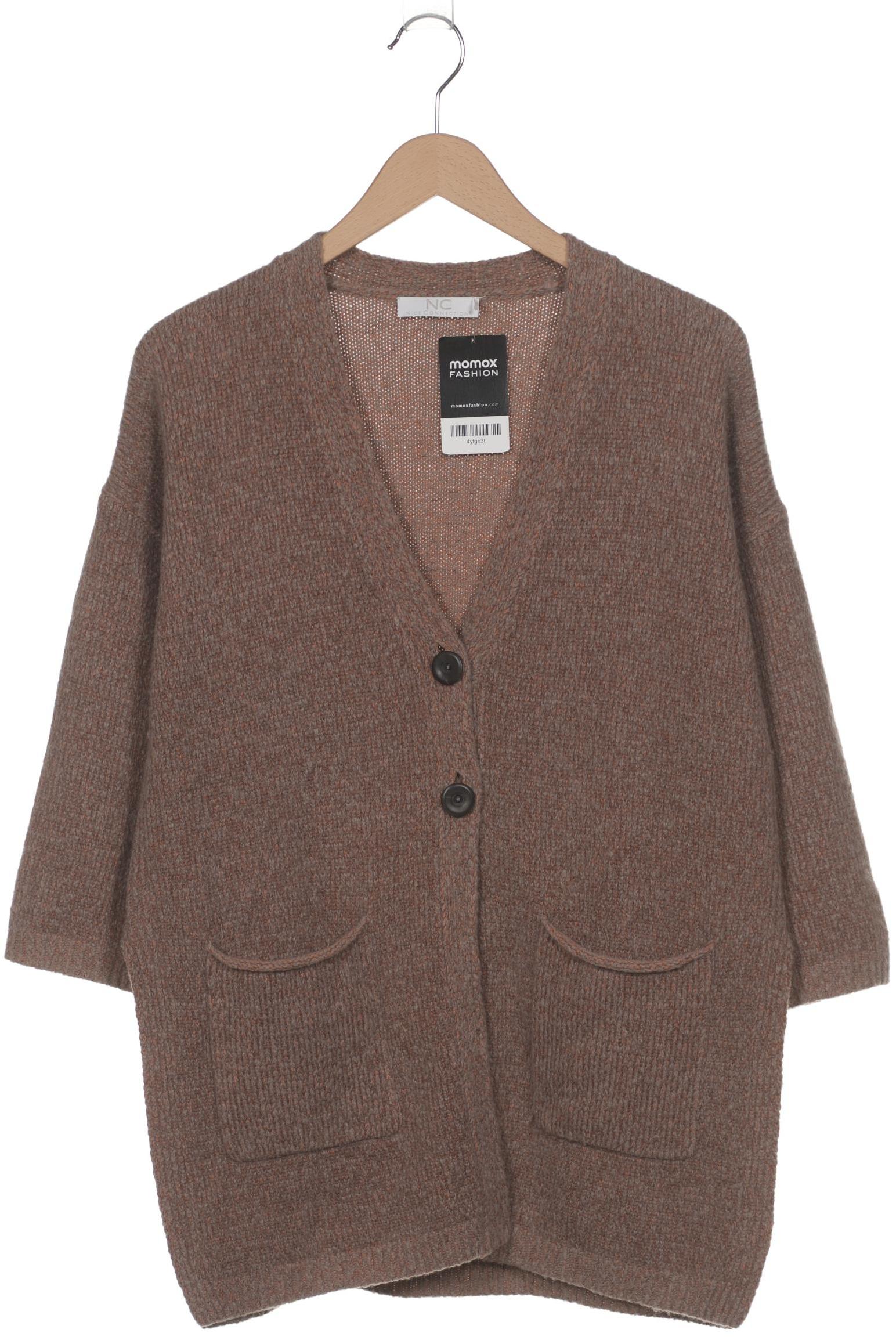 

Nice Connection Damen Strickjacke, braun, Gr. 46