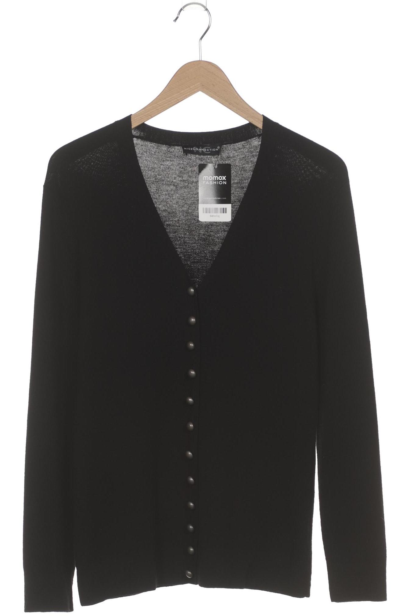 

Nice Connection Damen Strickjacke, schwarz, Gr. 40