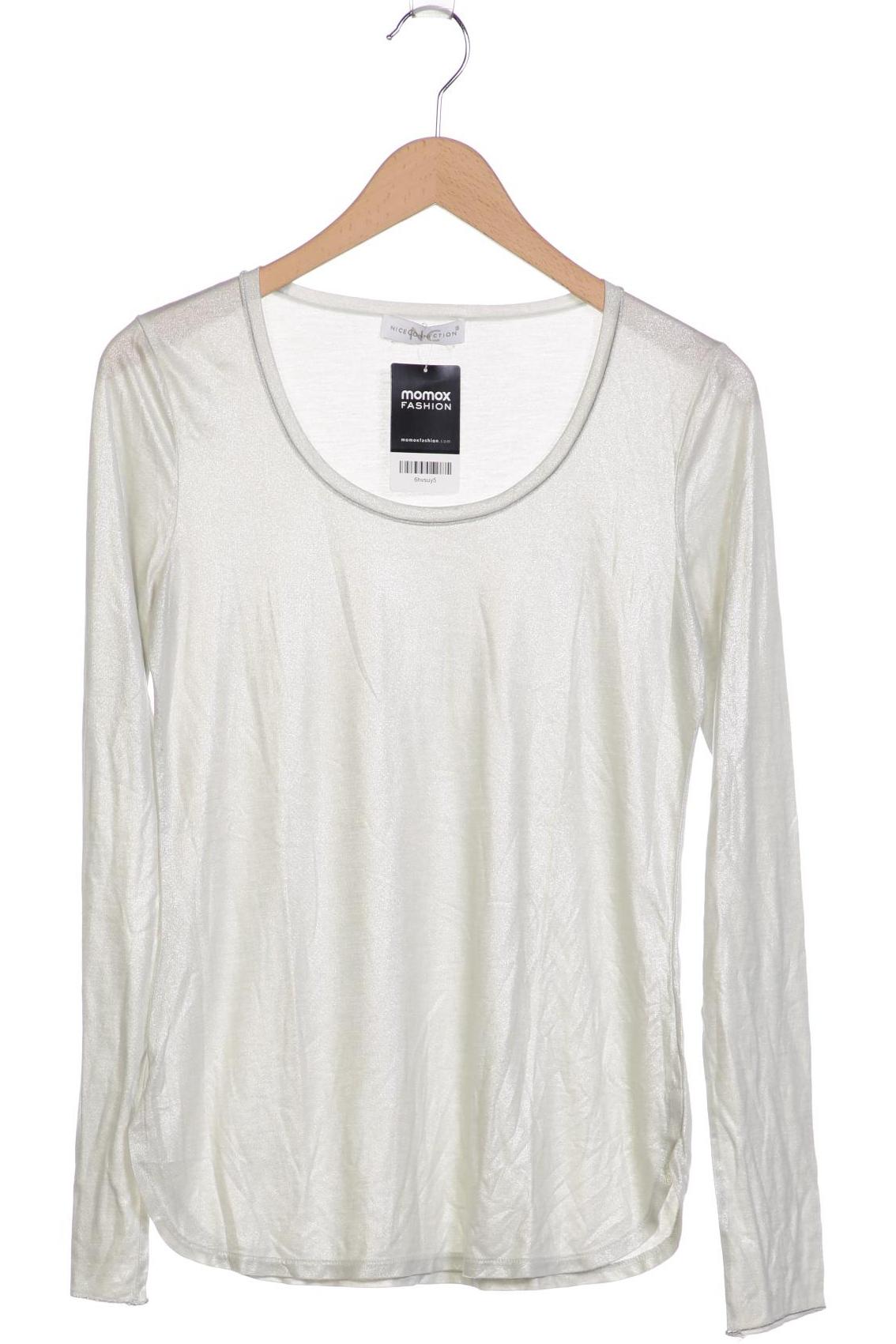

Nice Connection Damen Langarmshirt, silber, Gr. 38
