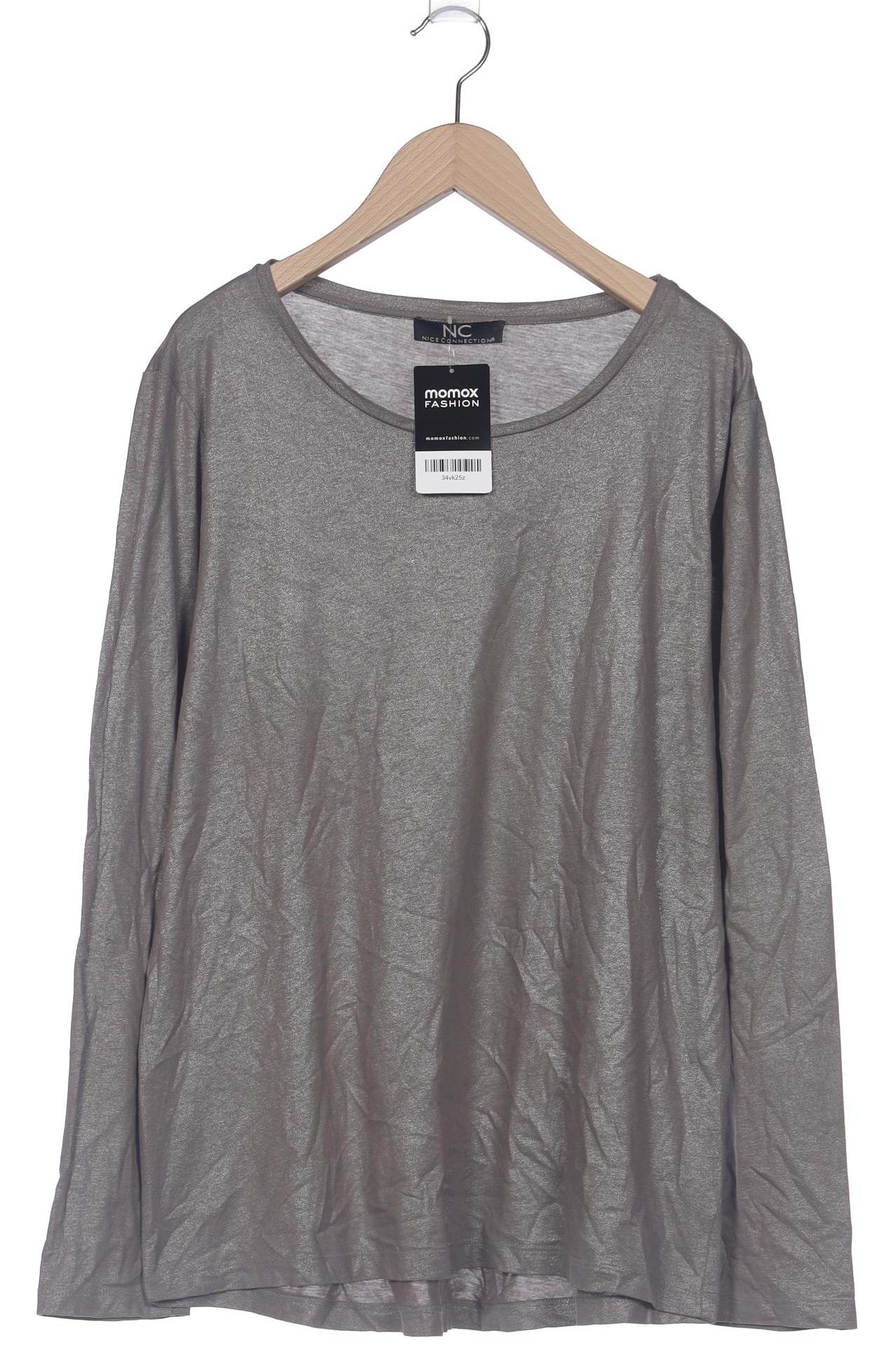 

Nice Connection Damen Langarmshirt, grau, Gr. 44