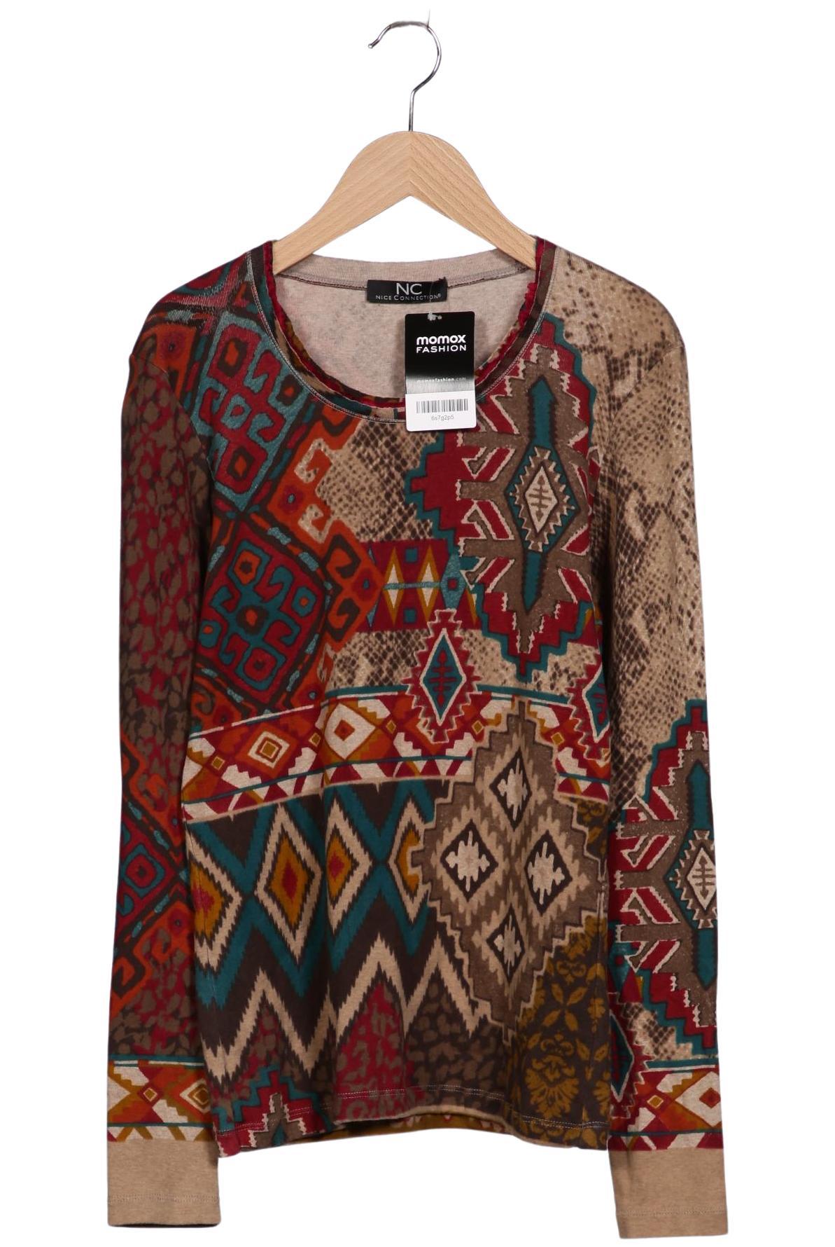 

Nice Connection Damen Langarmshirt, mehrfarbig, Gr. 36