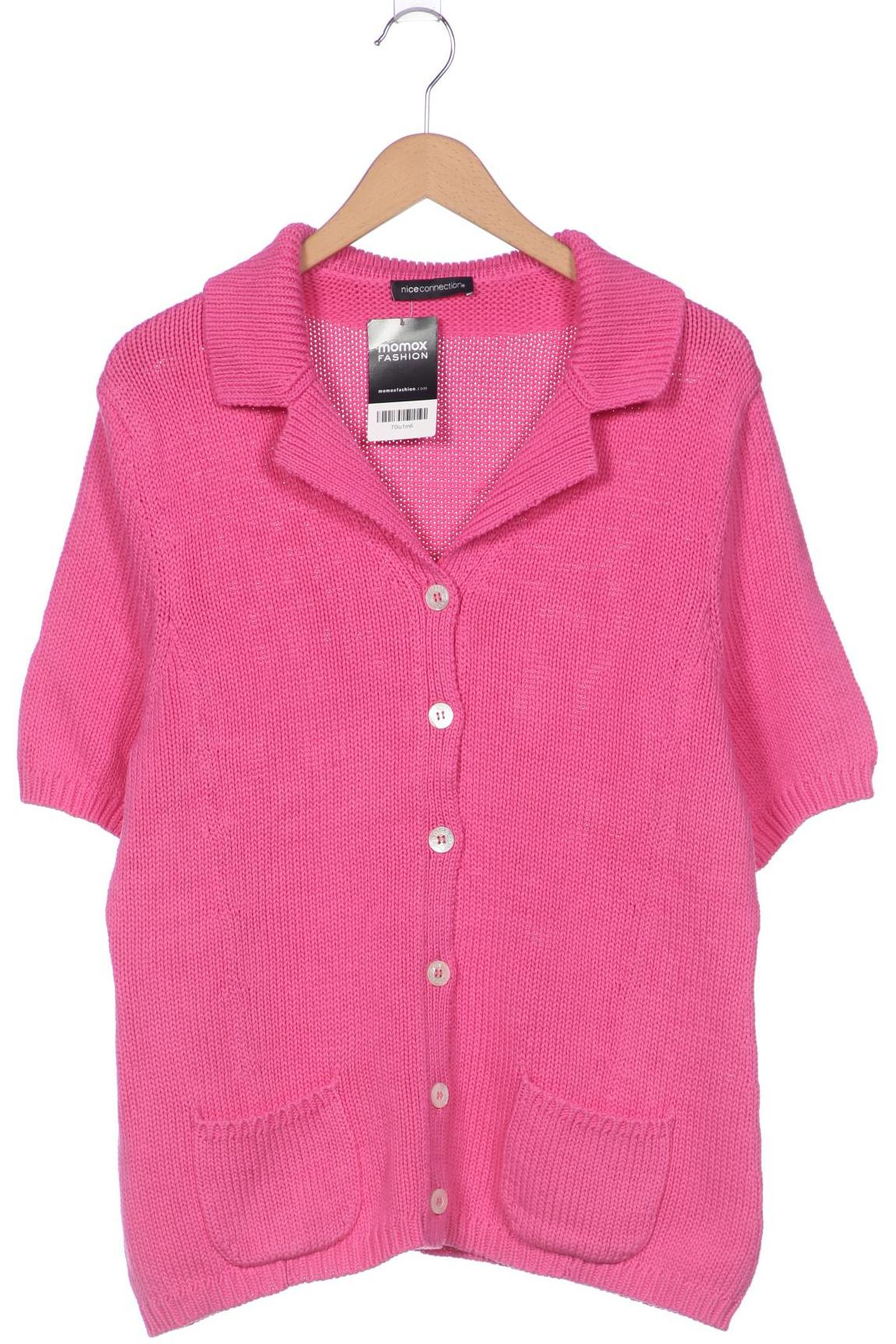 

Nice Connection Damen Strickjacke, pink, Gr. 46