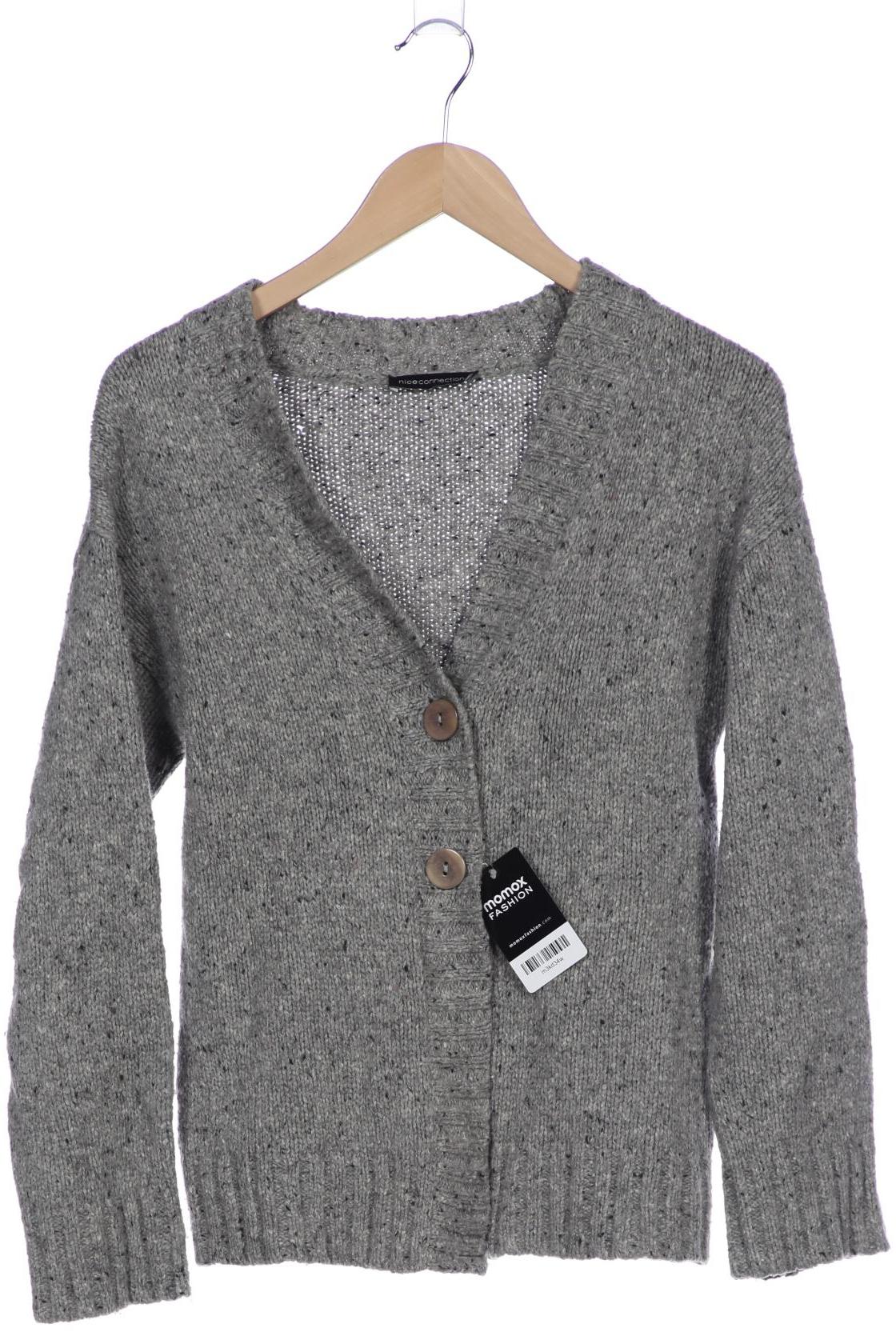 

Nice Connection Damen Strickjacke, grau, Gr. 38