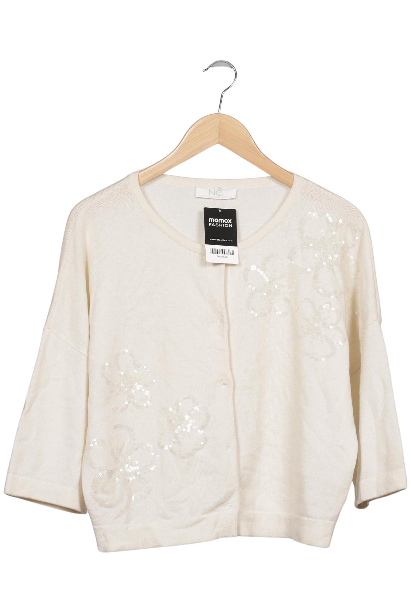 

Nice Connection Damen Strickjacke, cremeweiß, Gr. 38