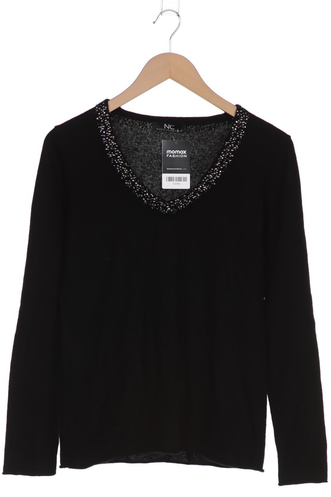 

NICE CONNECTION Damen Pullover, schwarz