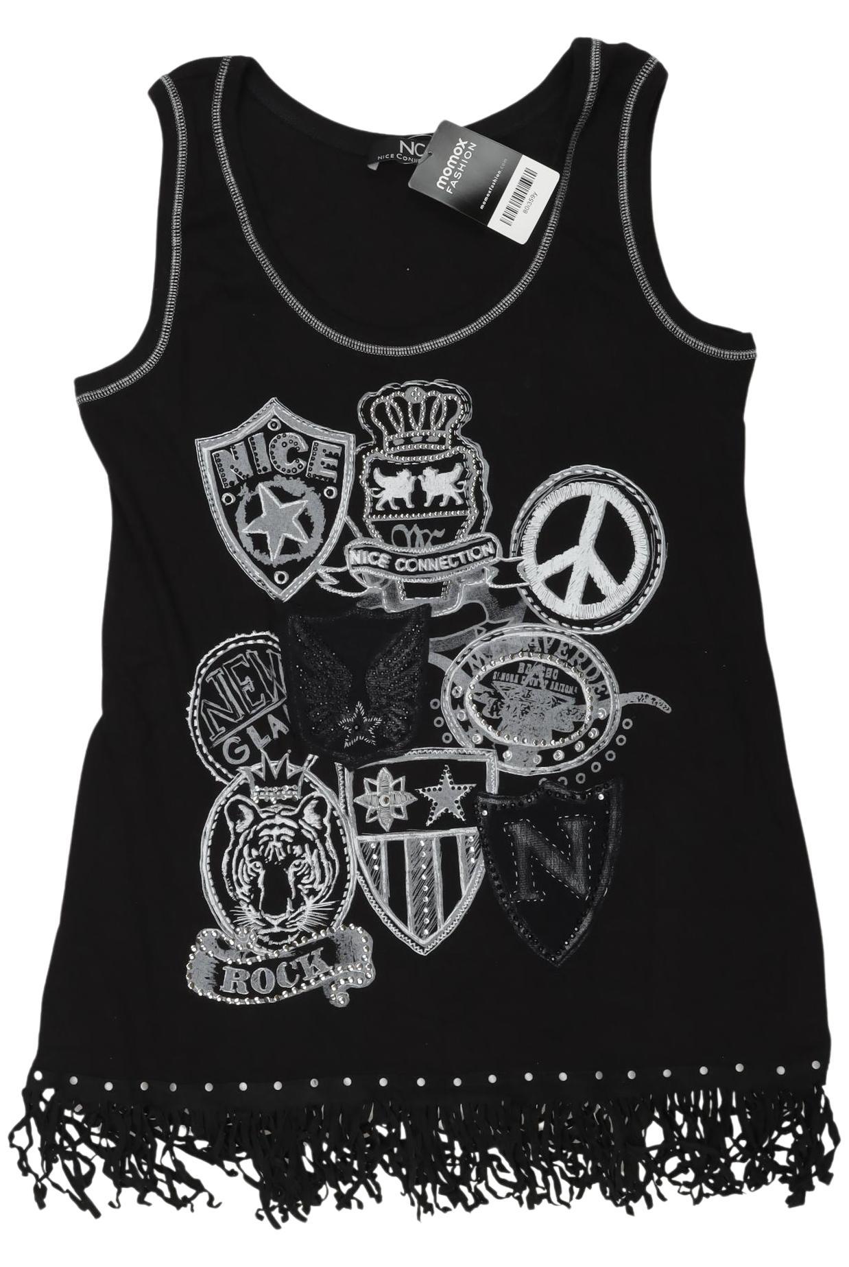 

Nice Connection Damen Top, schwarz, Gr. 44