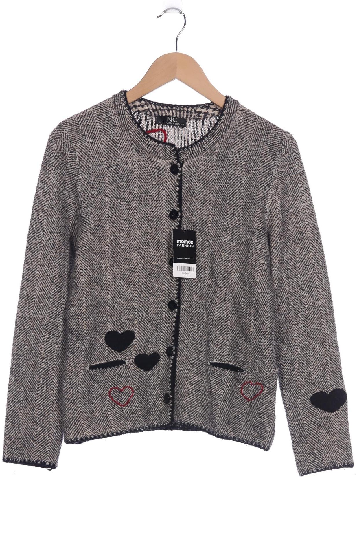 

Nice Connection Damen Strickjacke, grau, Gr. 40
