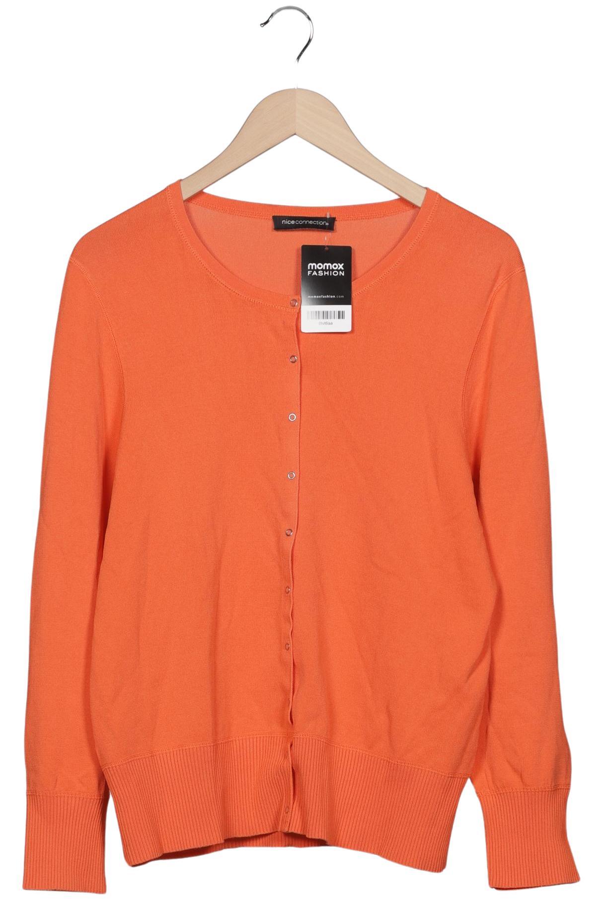 

Nice Connection Damen Strickjacke, orange, Gr. 42
