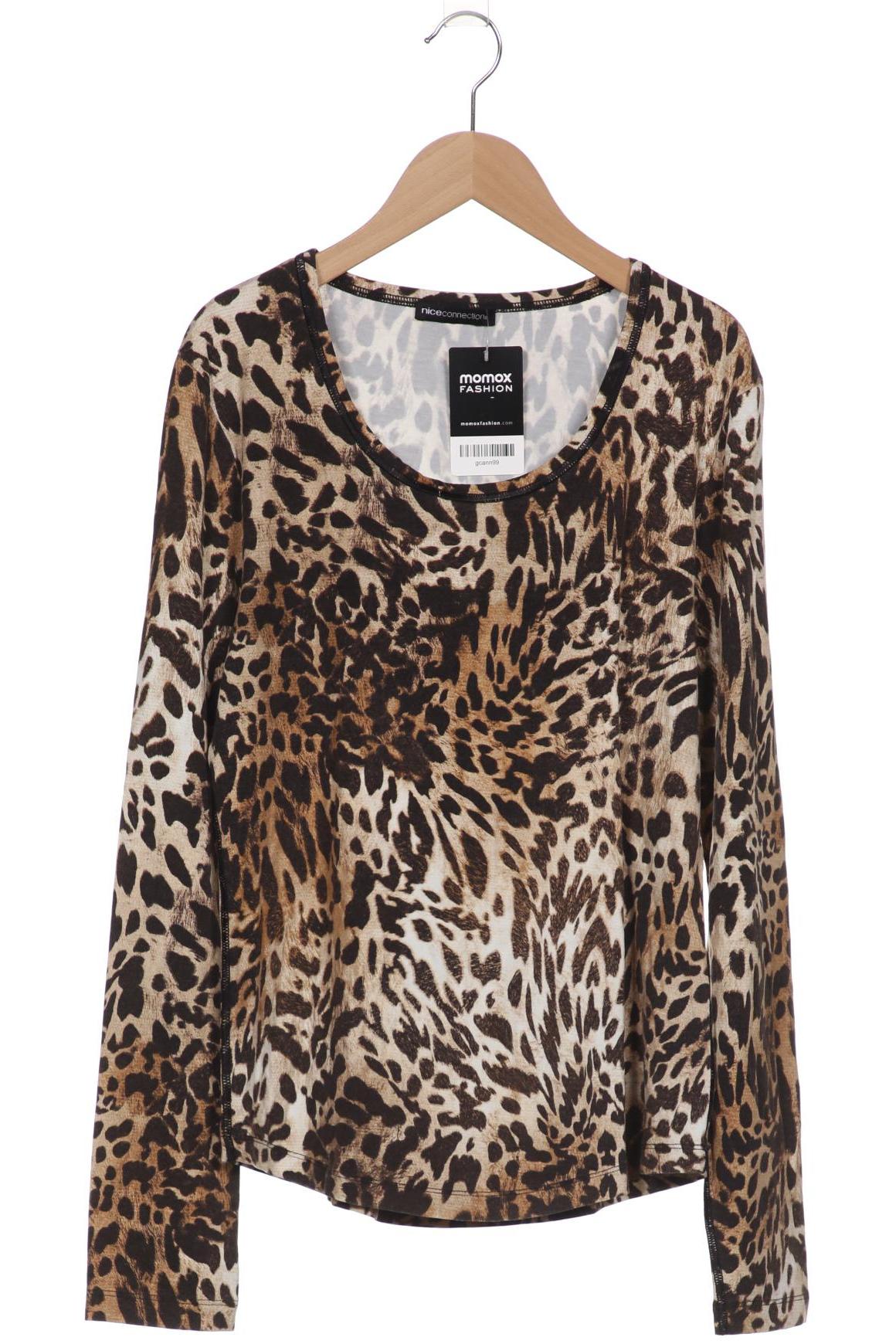 

NICE CONNECTION Damen Langarmshirt, braun