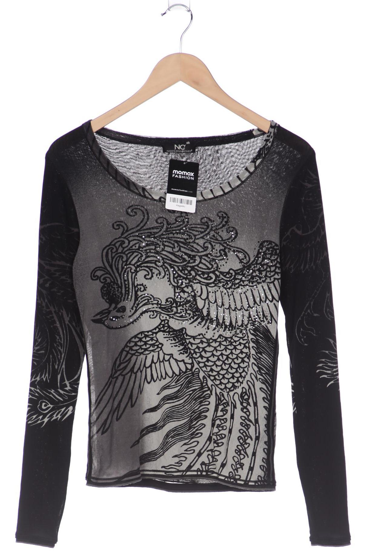 

Nice Connection Damen Langarmshirt, schwarz, Gr. 38