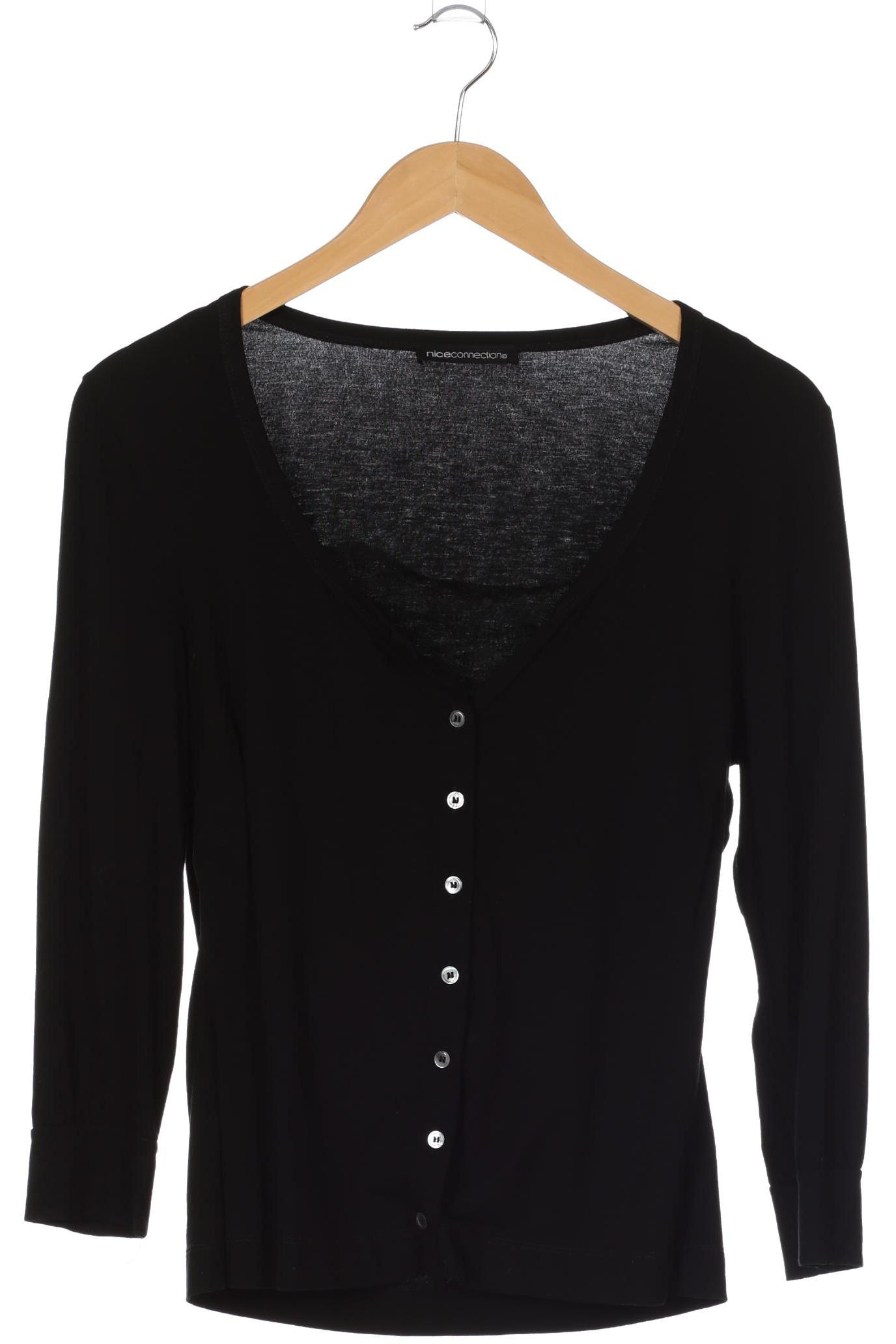 

Nice Connection Damen Strickjacke, schwarz, Gr. 40
