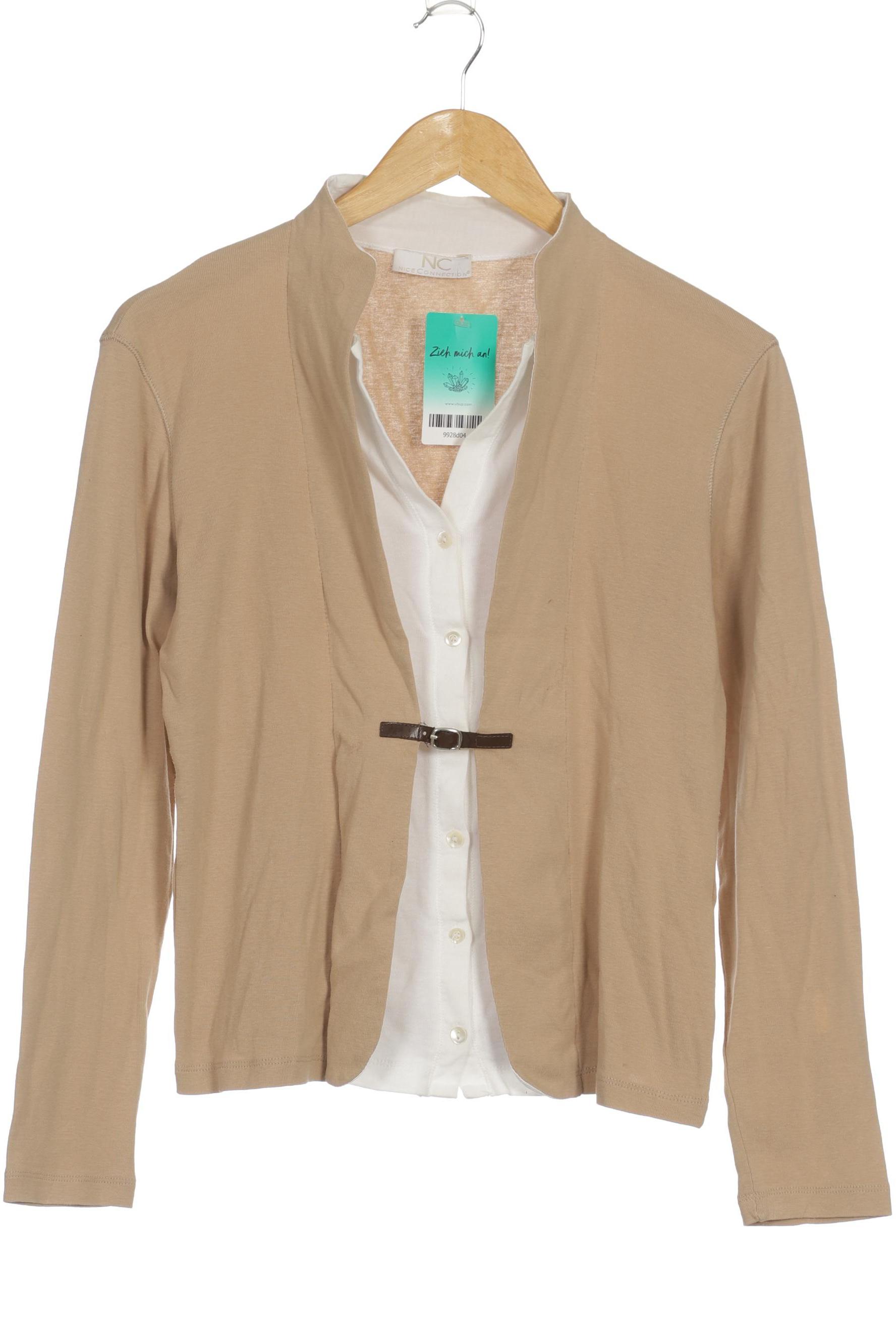 

Nice Connection Damen Strickjacke, beige, Gr. 38
