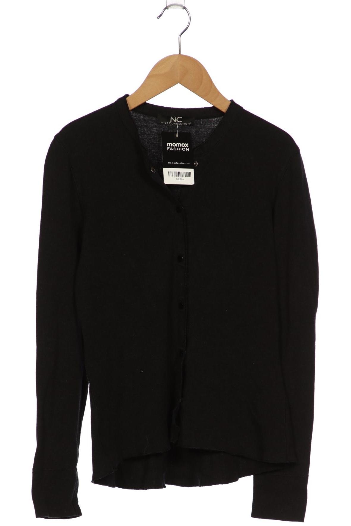

Nice Connection Damen Strickjacke, schwarz, Gr. 38