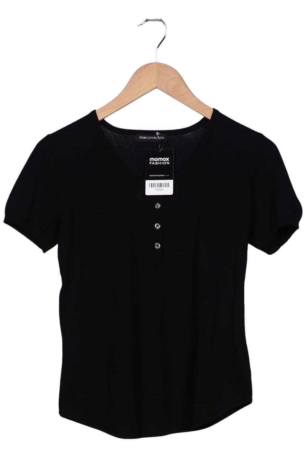 

Nice Connection Damen T-Shirt, schwarz, Gr. 38