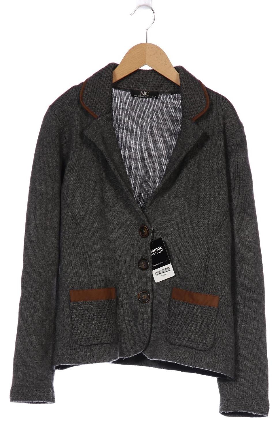 

Nice Connection Damen Strickjacke, grau, Gr. 40