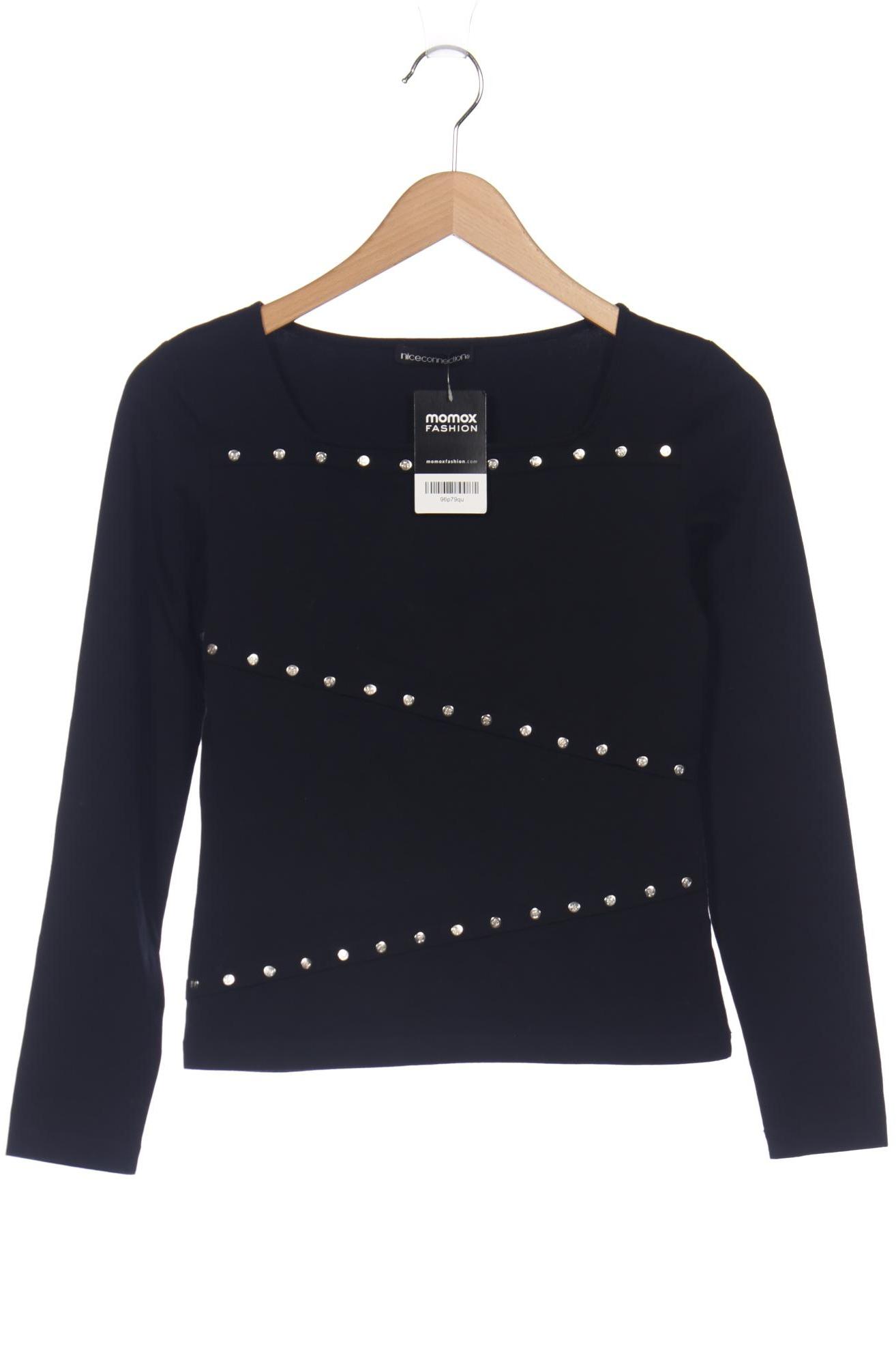 

Nice Connection Damen Langarmshirt, schwarz, Gr. 36