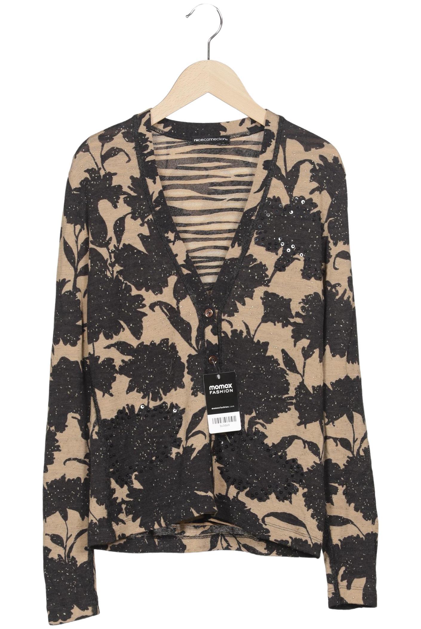 

Nice Connection Damen Strickjacke, beige, Gr. 38