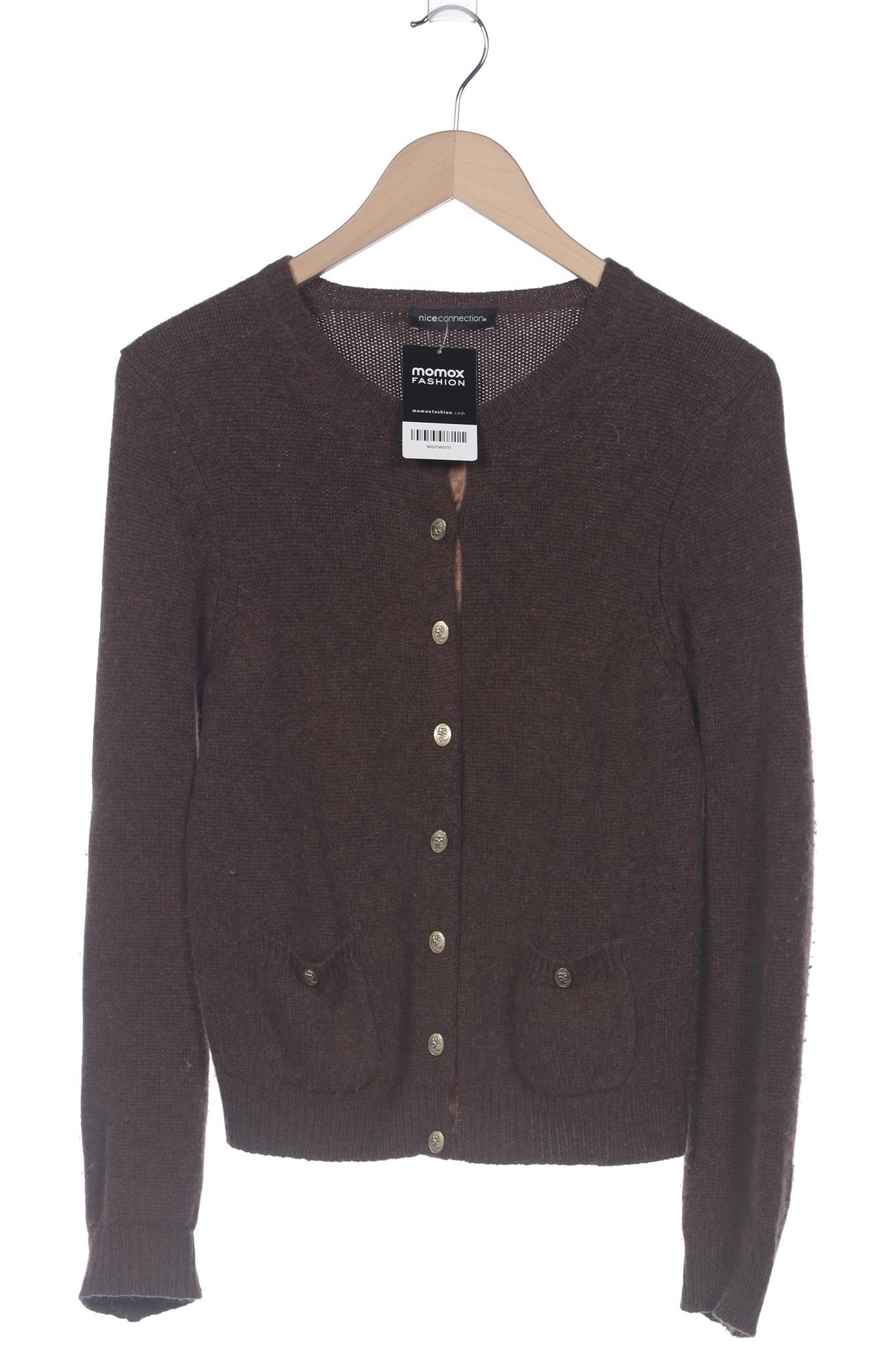 

Nice Connection Damen Strickjacke, braun, Gr. 40