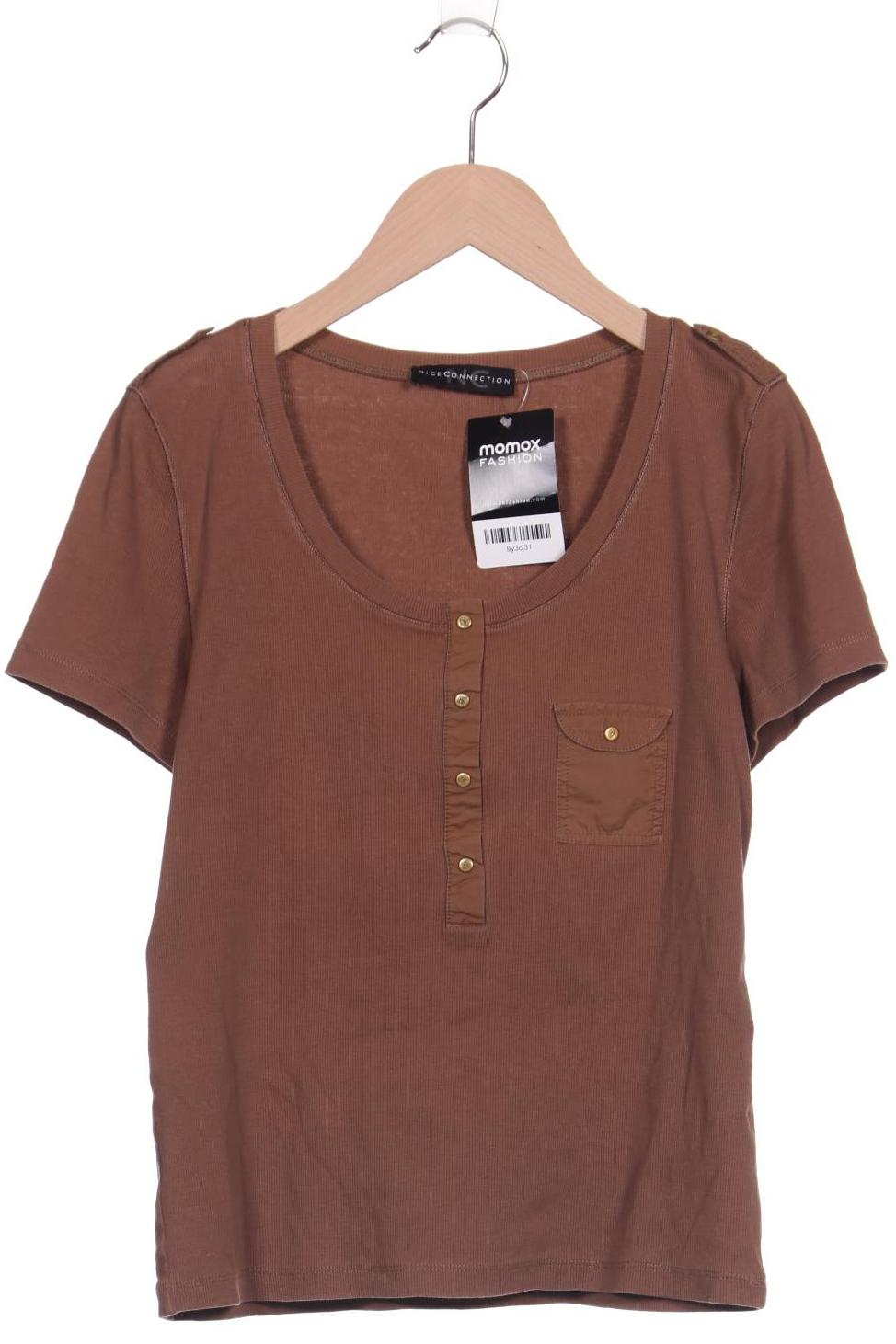 

NICE CONNECTION Damen T-Shirt, braun