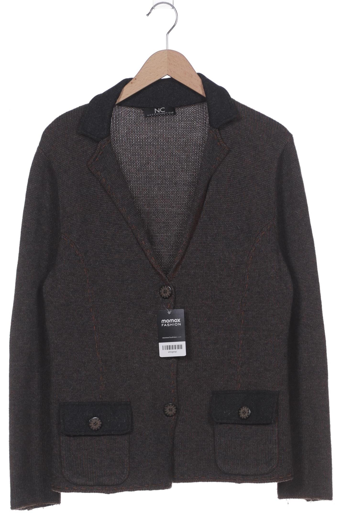 

Nice Connection Damen Strickjacke, grau, Gr. 42