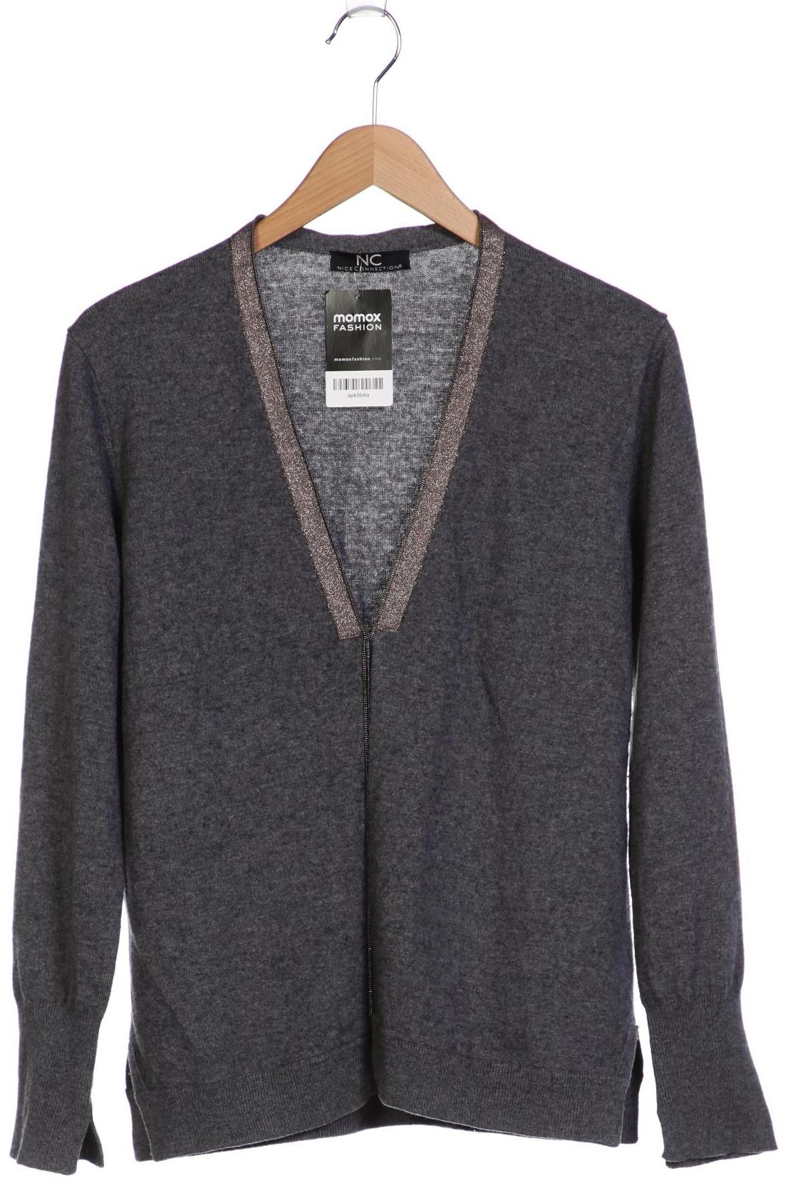 

Nice Connection Damen Strickjacke, grau, Gr. 40