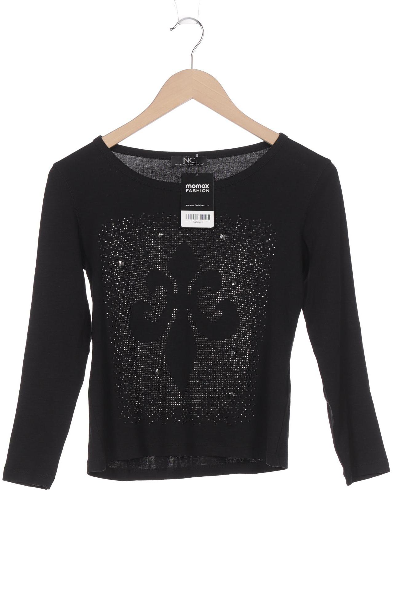 

Nice Connection Damen Langarmshirt, schwarz, Gr. 36
