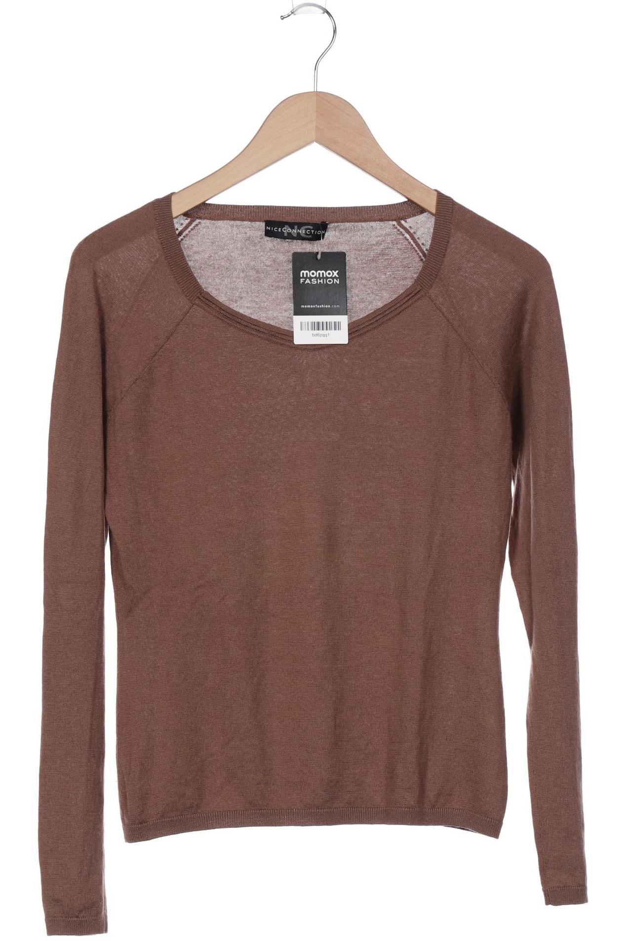 

NICE CONNECTION Damen Pullover, braun