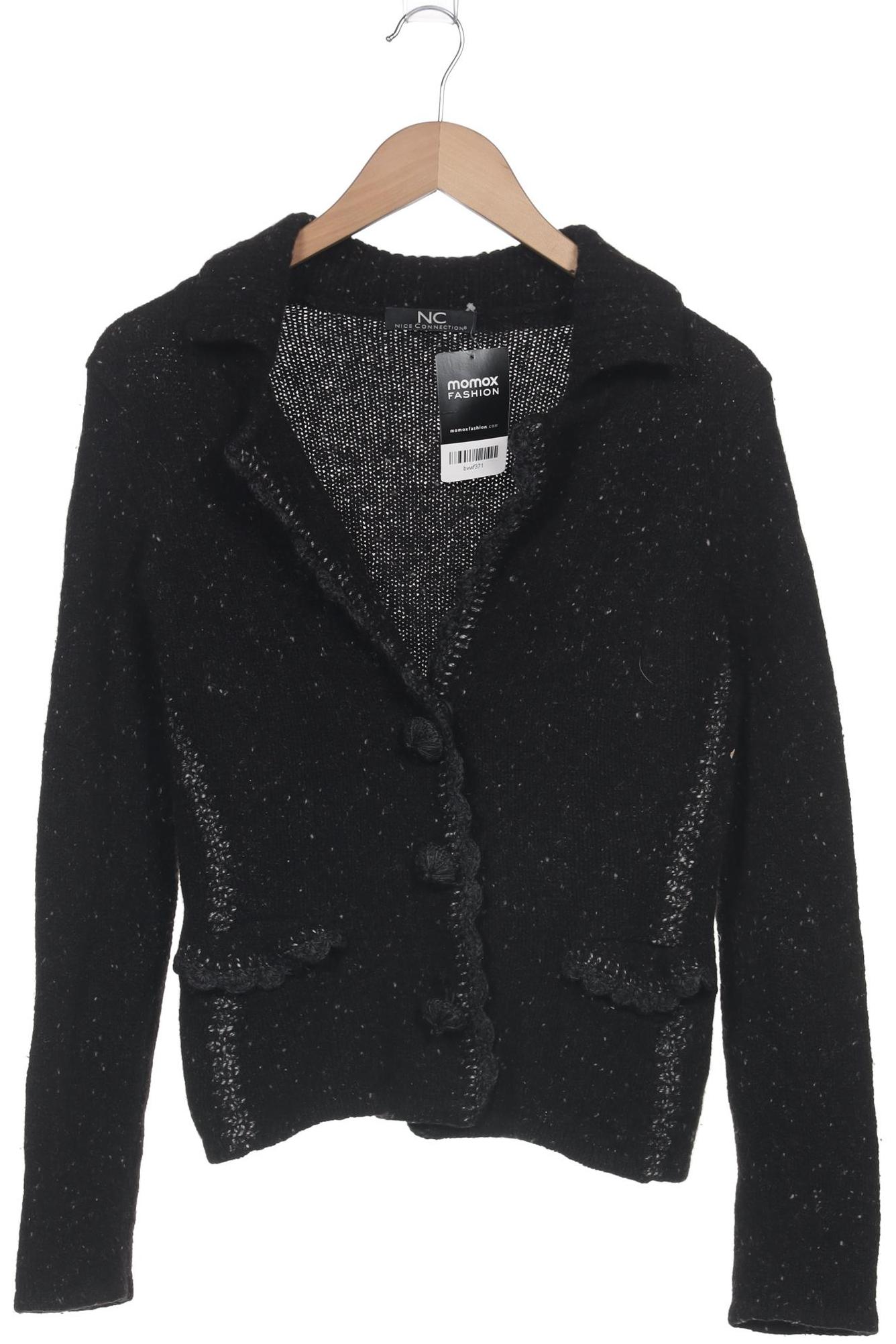 

Nice Connection Damen Strickjacke, schwarz, Gr. 36