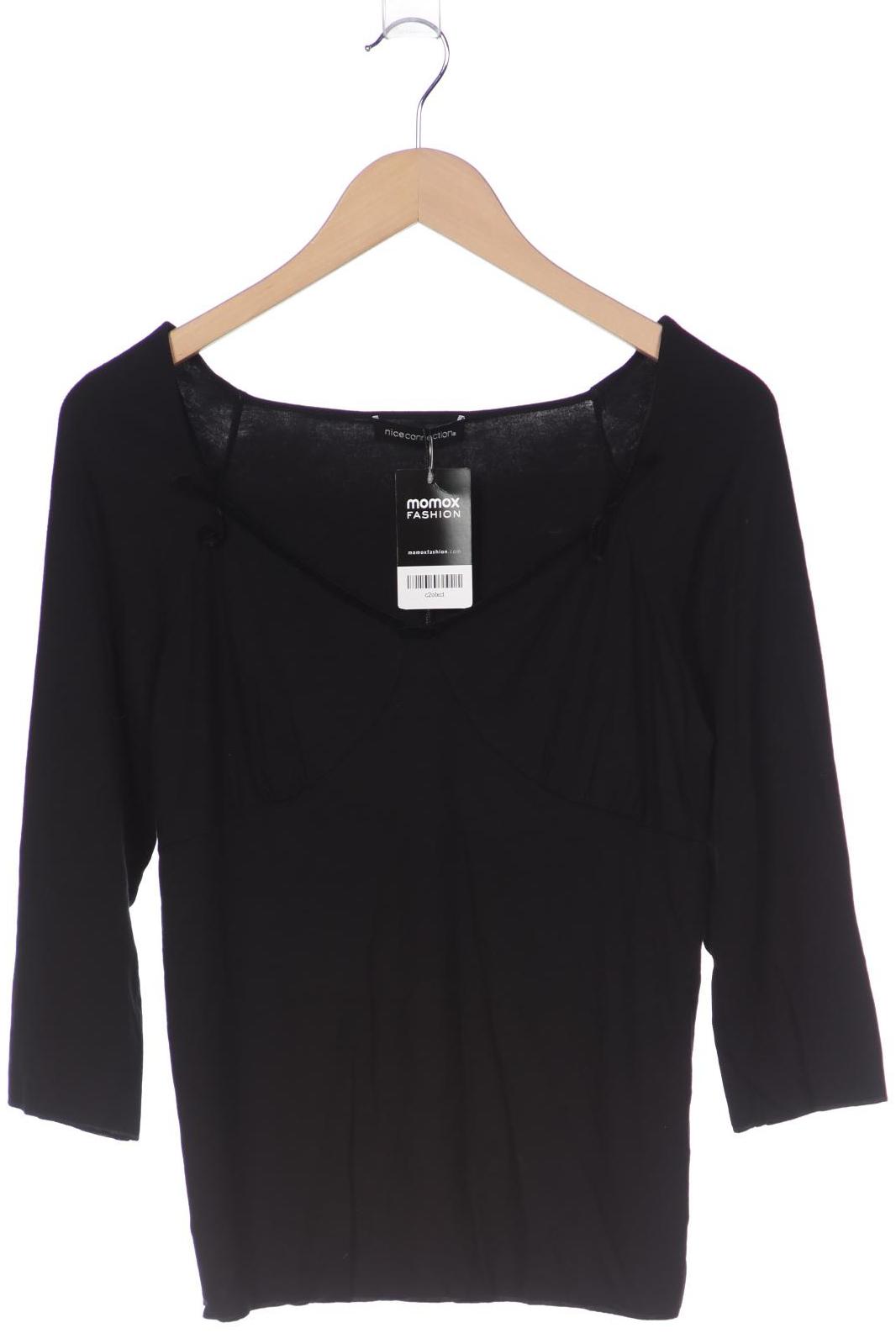 

Nice Connection Damen Langarmshirt, schwarz, Gr. 42